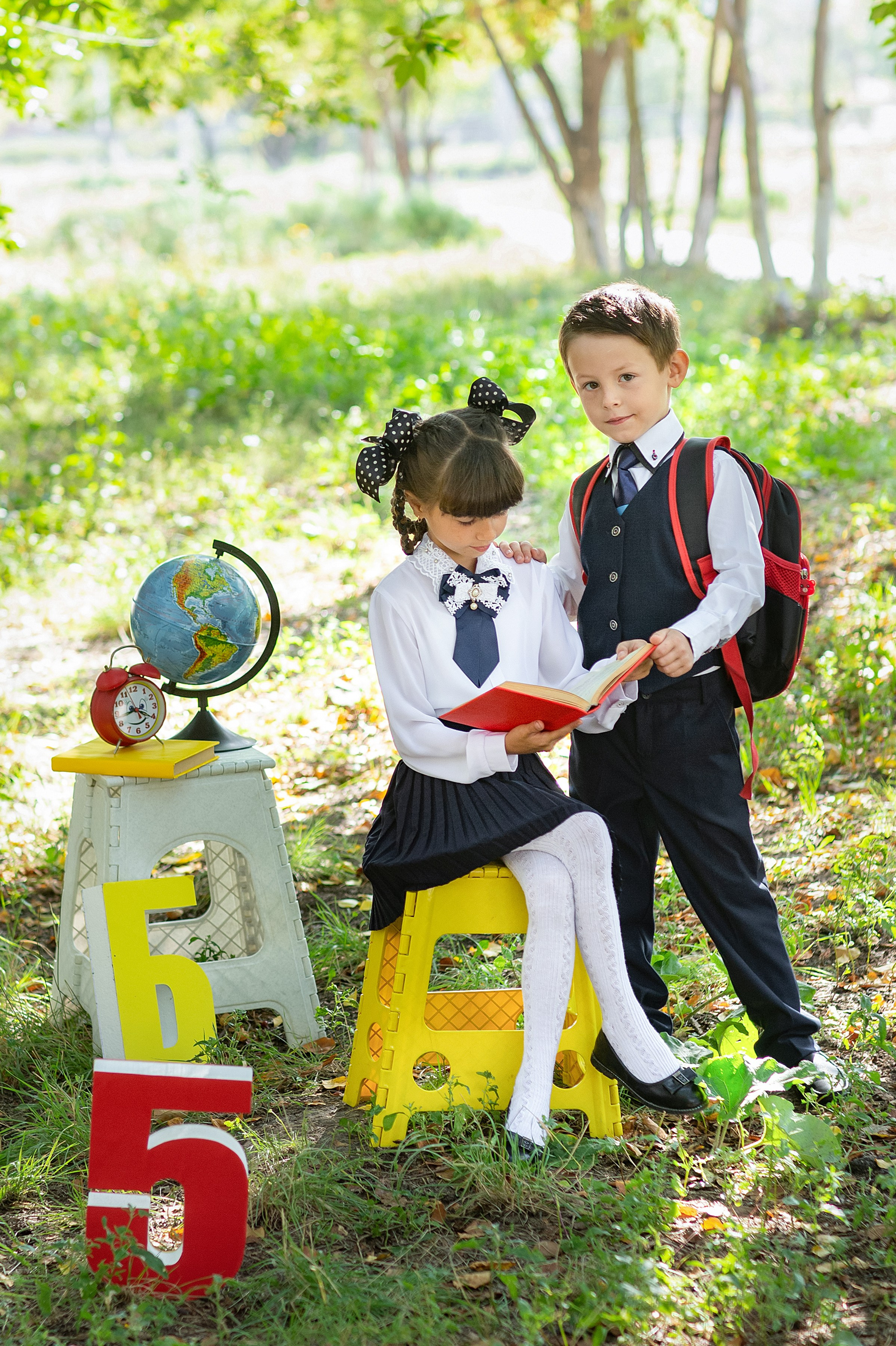Фотосессия «Здравствуй, школа!». Выпускные альбомы и виньетки Караганда, Темиртау