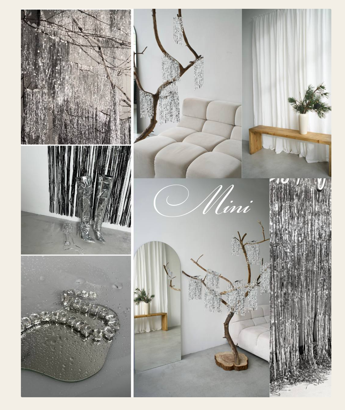 Стильные новогодние фотостудии Москвы 13POINT с европейским интерьером и новогодним декором как в Pinterest. Актуально на 2025–2026 год. Semerlina.ru