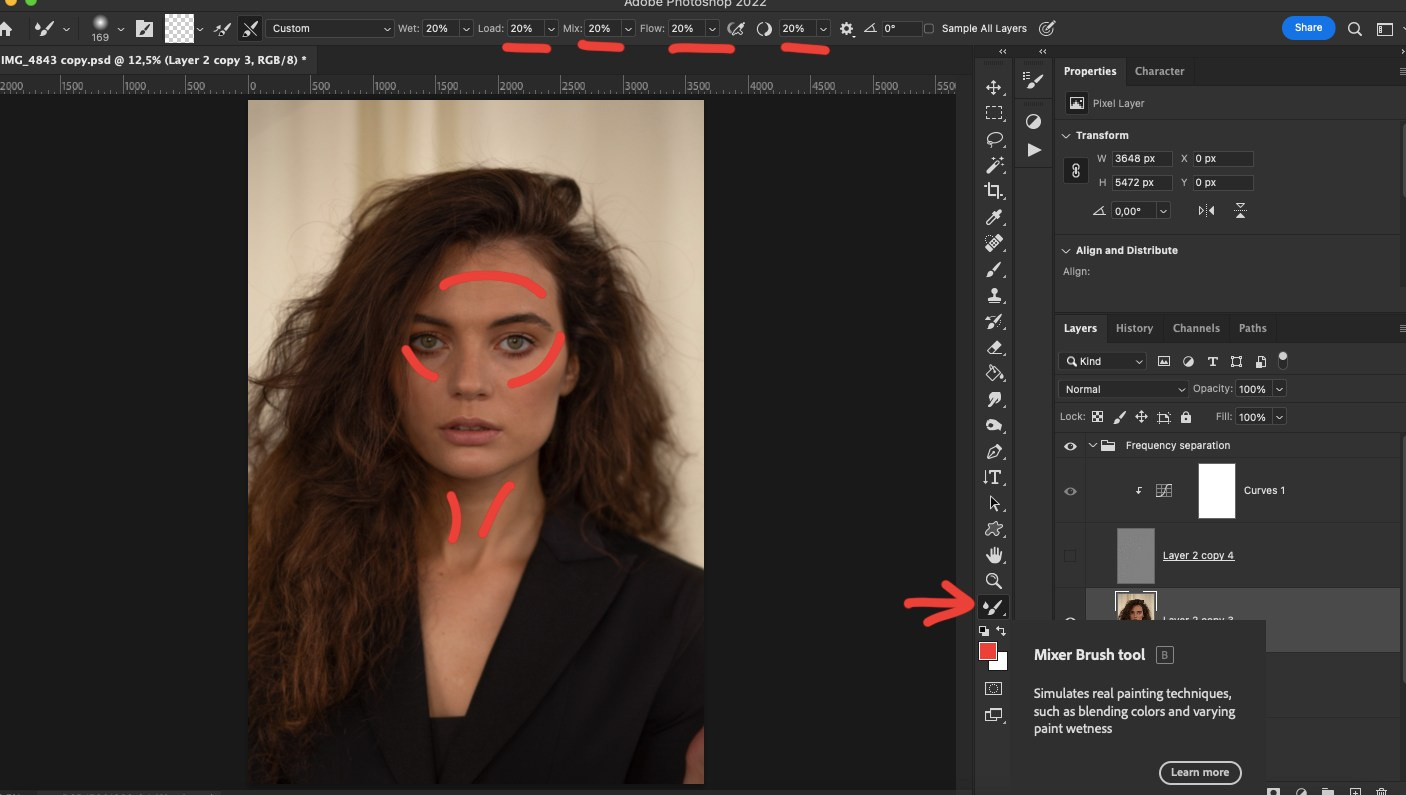 Retouching Training/Headshot Retouching Algorithm. AI Photo Retoucher and Image Restorer Zhanna Ognivo