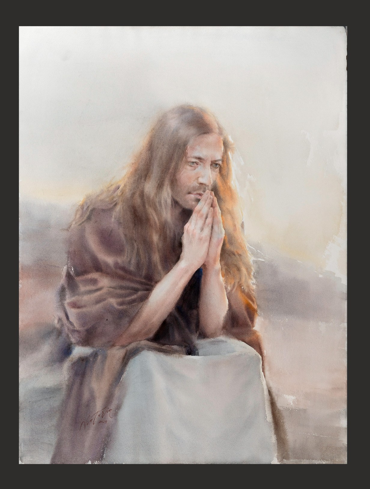 Христос в акварели  