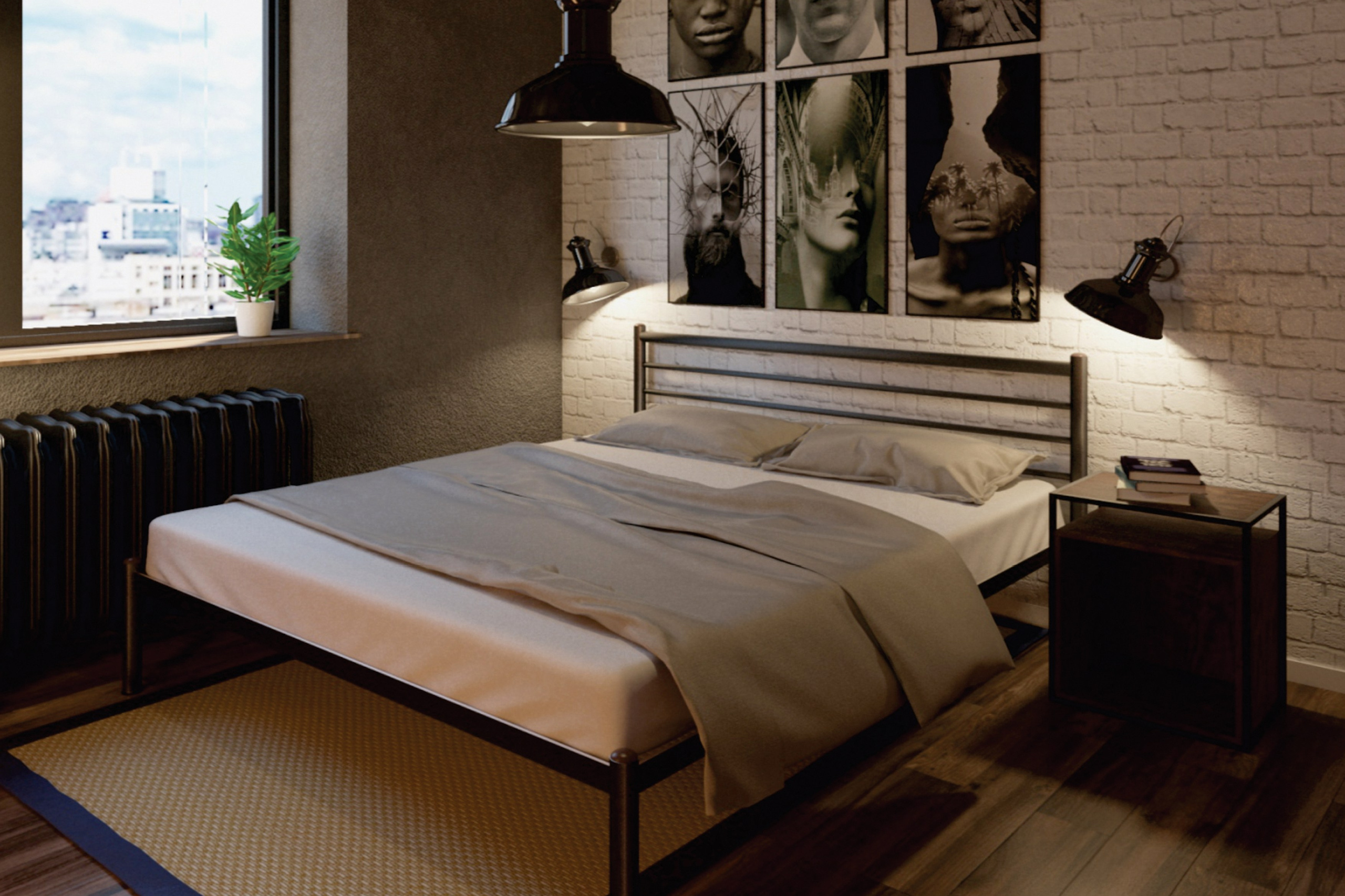 Кровати из металла в Крыму. Мебель на заказ в Евпатории