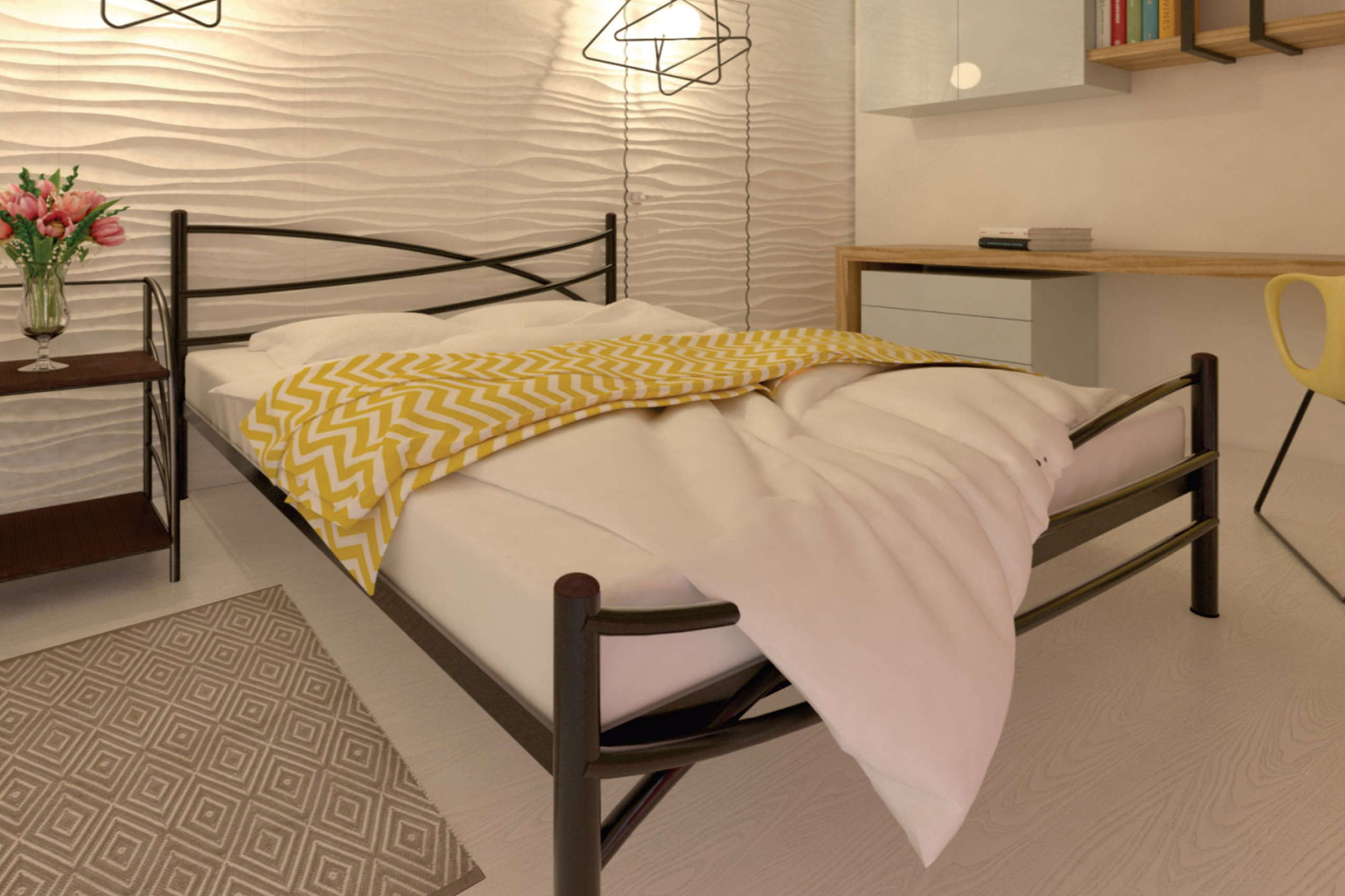 Кровати из металла в Крыму. Мебель на заказ в Евпатории