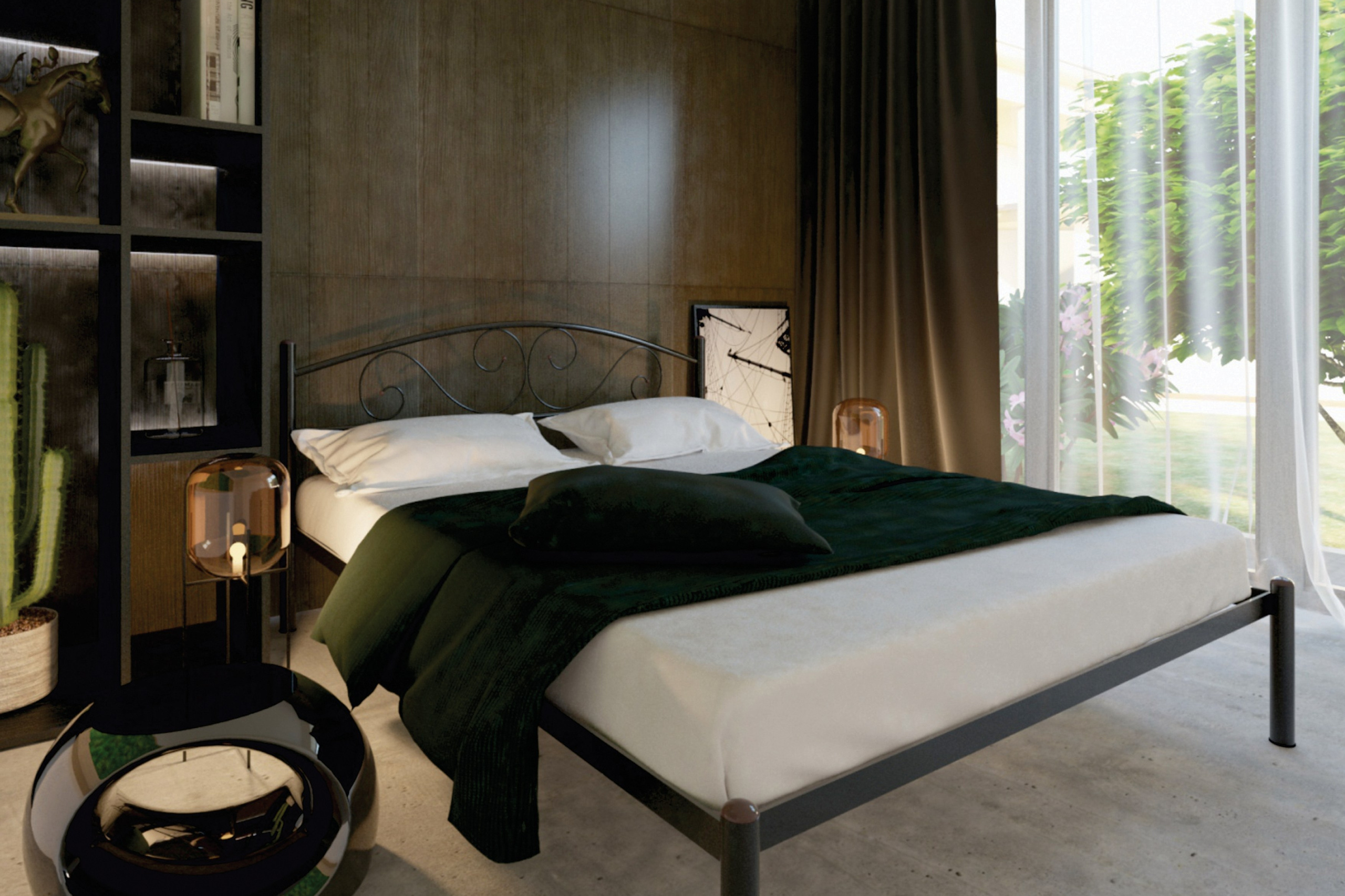 Кровати из металла в Крыму. Мебель на заказ в Евпатории