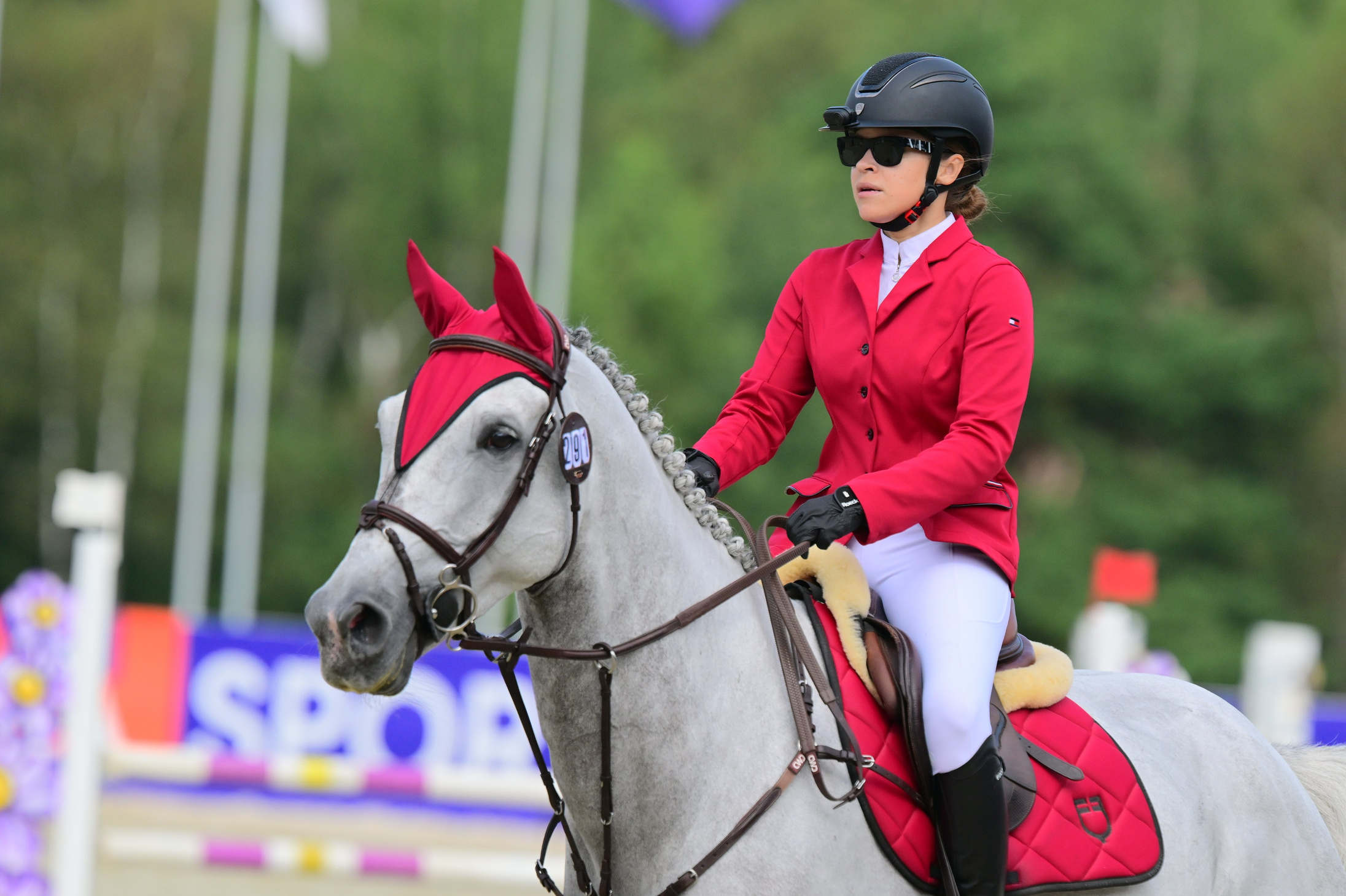 КСК Хорсека 8 и 10 августа. ТУРНИРНАЯ КОННАЯ ФОТОГРАФИЯ, Руднева Ольга и Евгений Адеев