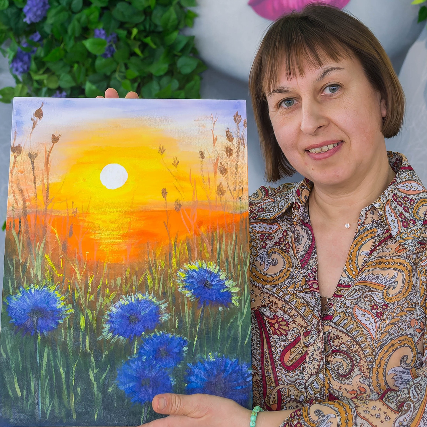 Арт-встреча «Танец красок». Художник Светлана Михайличенко. Картины ручной работы в наличии и под заказ