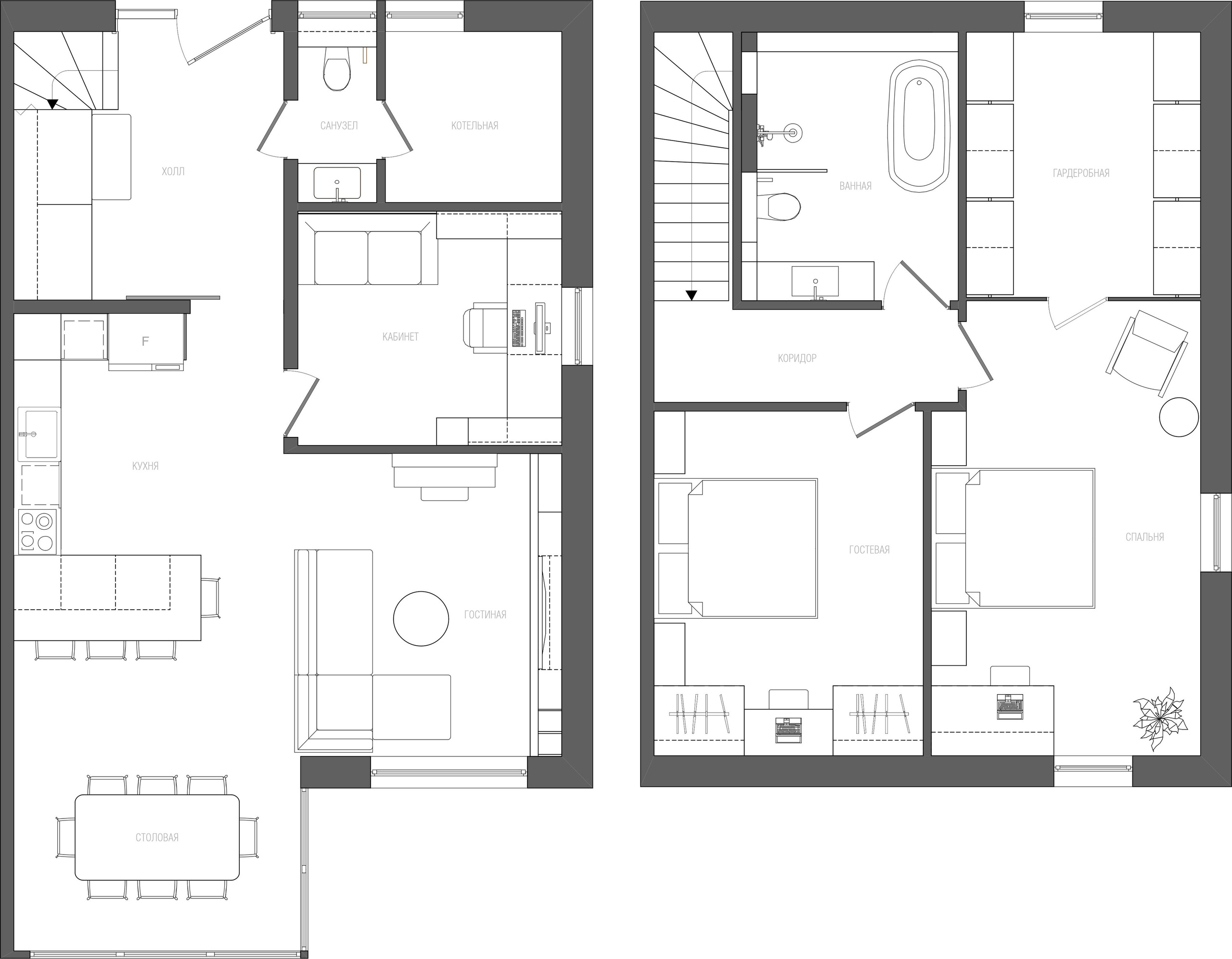 Проект LAD. Дизайн интерьера в Новосибирске, Мире, Онлайн | Студия дизайна интерьера TWOREZ