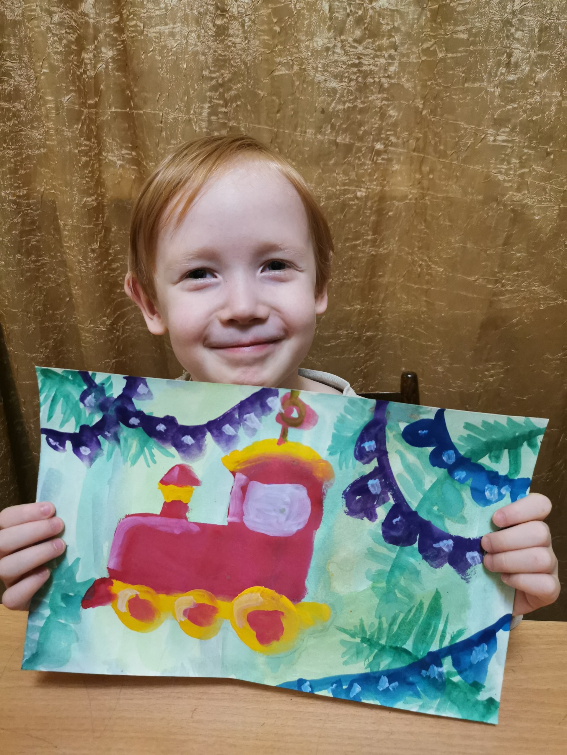 Новогодняя выставка рисунков детей. АНО «Центра социальных проектов «Путь в большой мир»