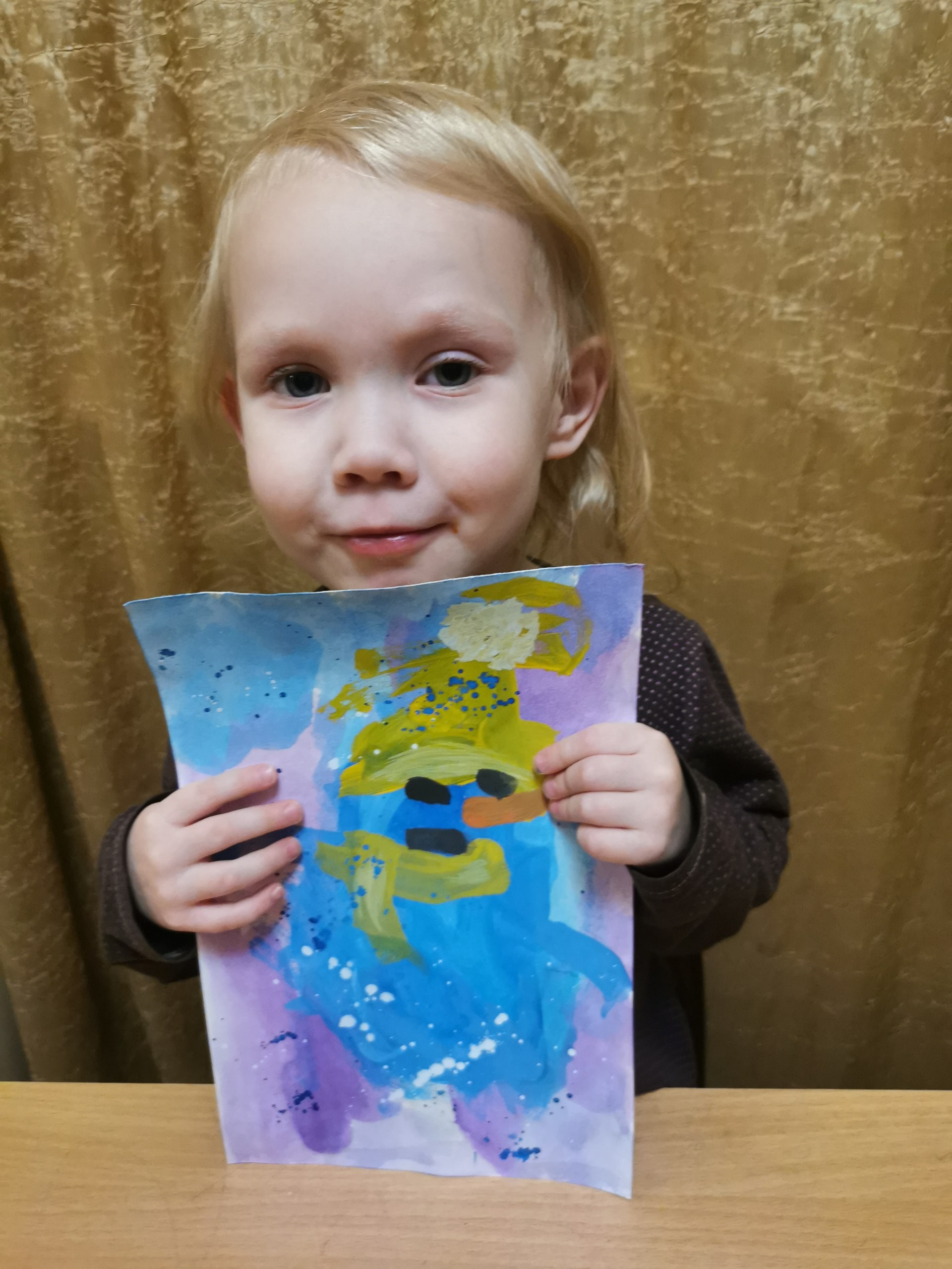 Новогодняя выставка рисунков детей. АНО «Центра социальных проектов «Путь в большой мир»