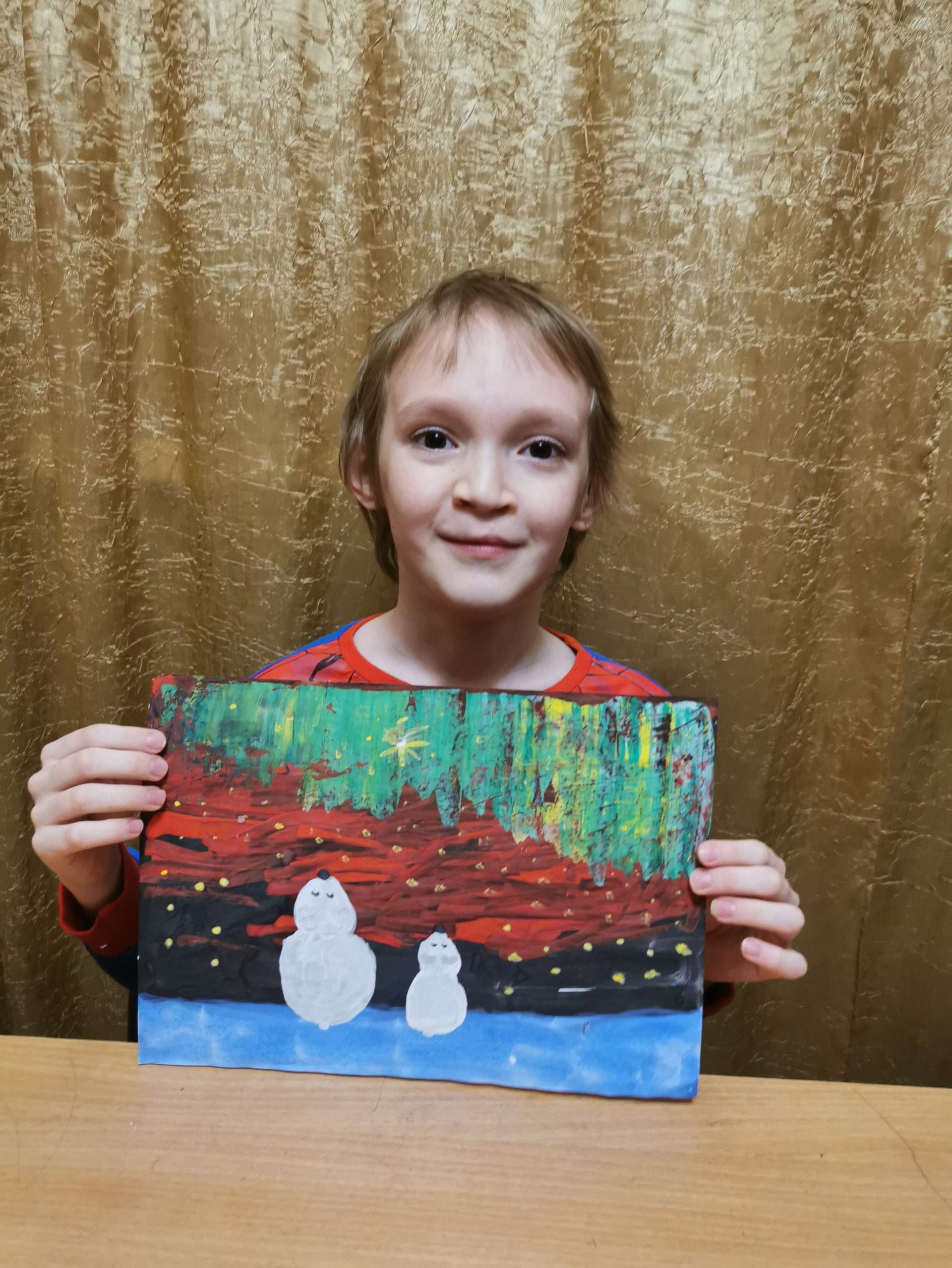 Новогодняя выставка рисунков детей. АНО «Центра социальных проектов «Путь в большой мир»