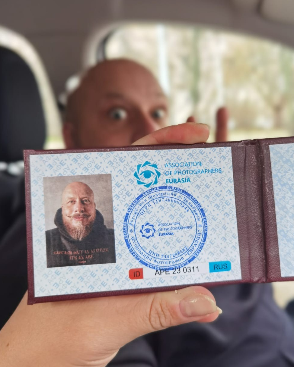 Вступил в Ассоциацию фотографов Евразия. Творческие фотосессии в Москве
