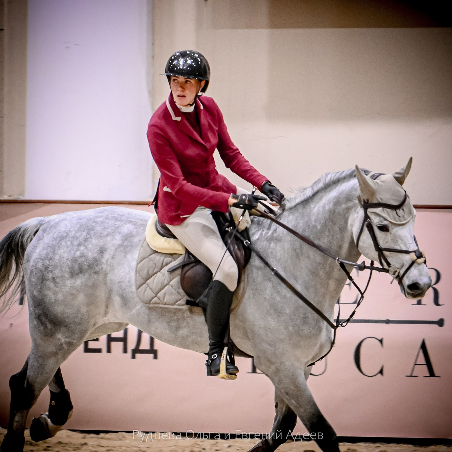 2025.10.25 — КСК Виват, Россия!. ТУРНИРНАЯ КОННАЯ ФОТОГРАФИЯ, Руднева Ольга и Евгений Адеев