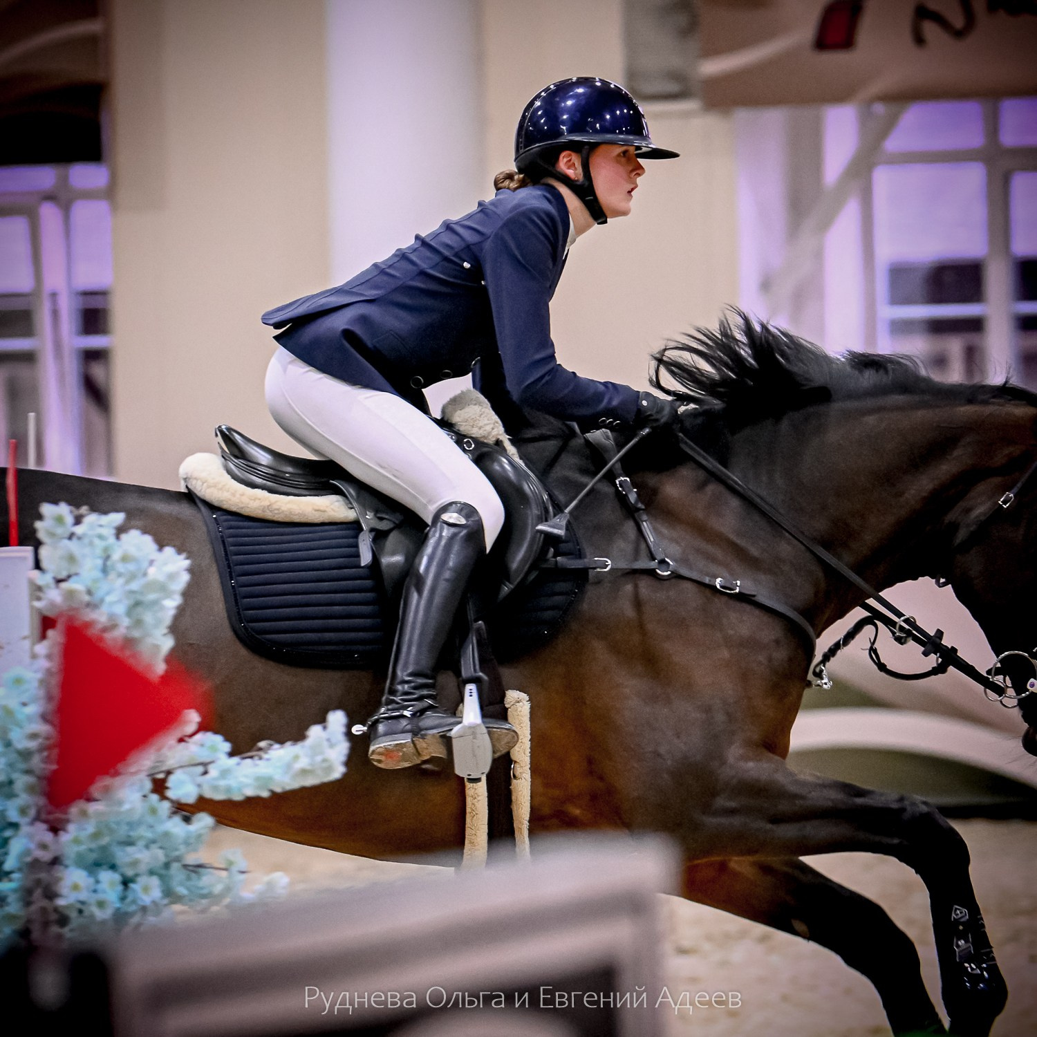2025.10.25 — КСК Виват, Россия!. ТУРНИРНАЯ КОННАЯ ФОТОГРАФИЯ, Руднева Ольга и Евгений Адеев
