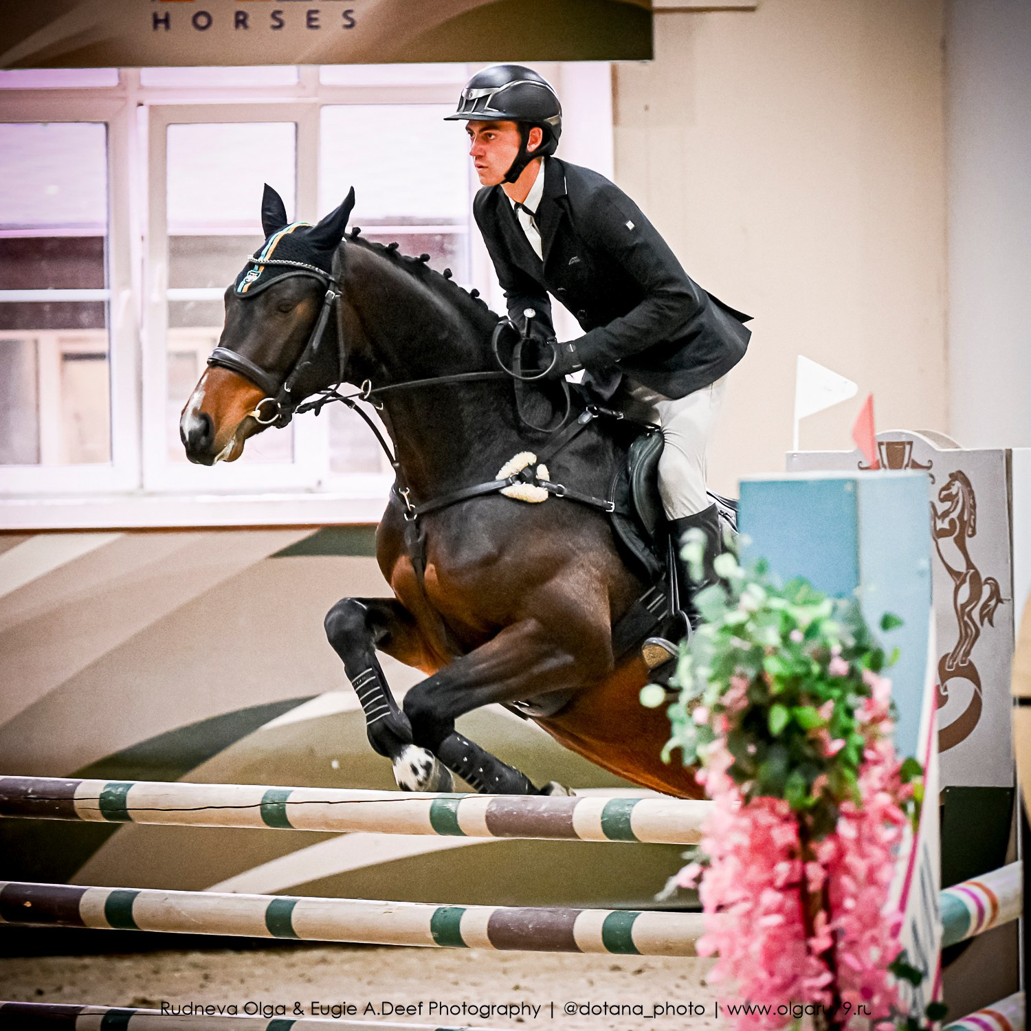 2025.10.26 — КСК Виват, Россия! конкур. ТУРНИРНАЯ КОННАЯ ФОТОГРАФИЯ, Руднева Ольга и Евгений Адеев