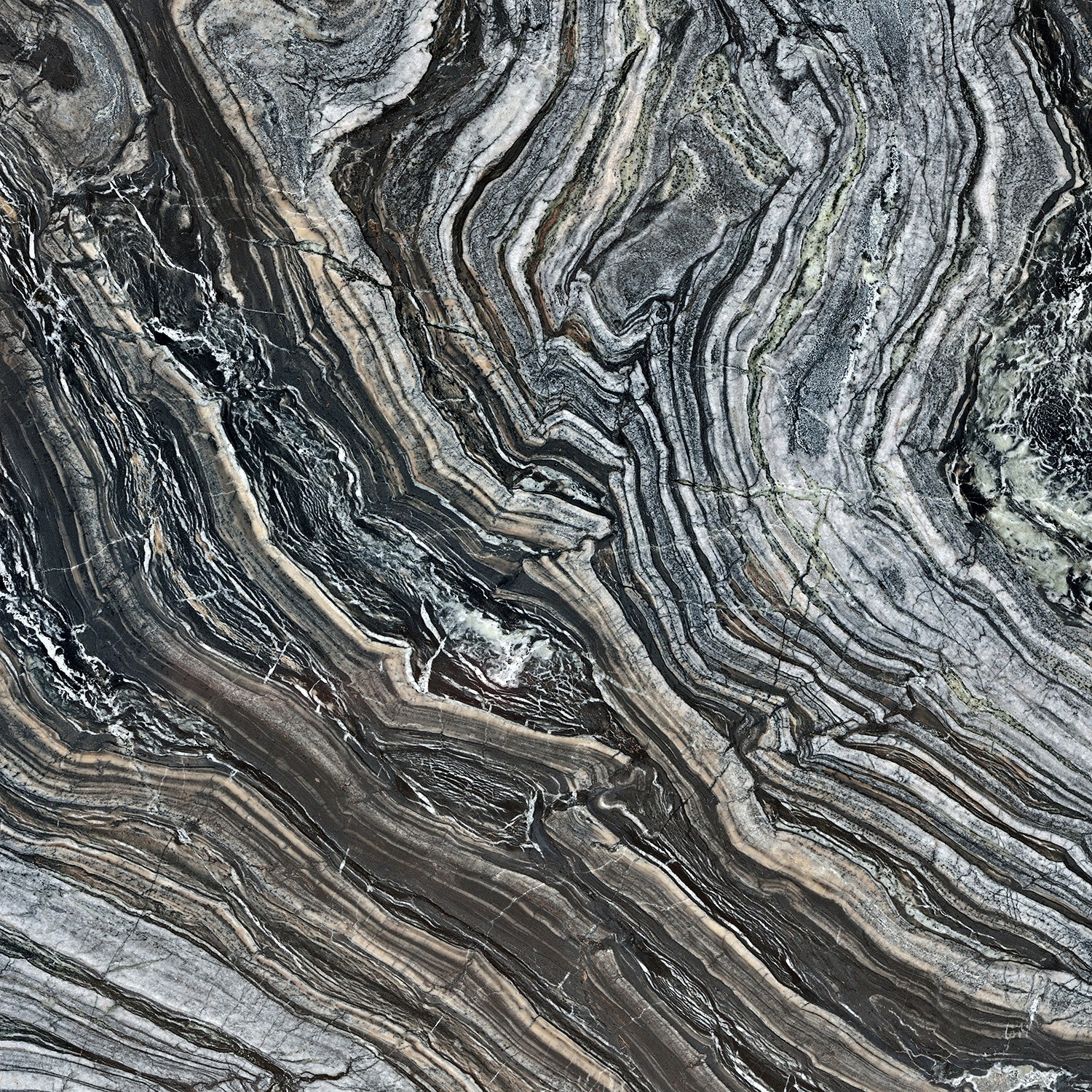 Natural marble pattern in black and white with a polished cut of the mineral. Ultra-high resolution. Marble "Ebony". There are even more view photos in the store.