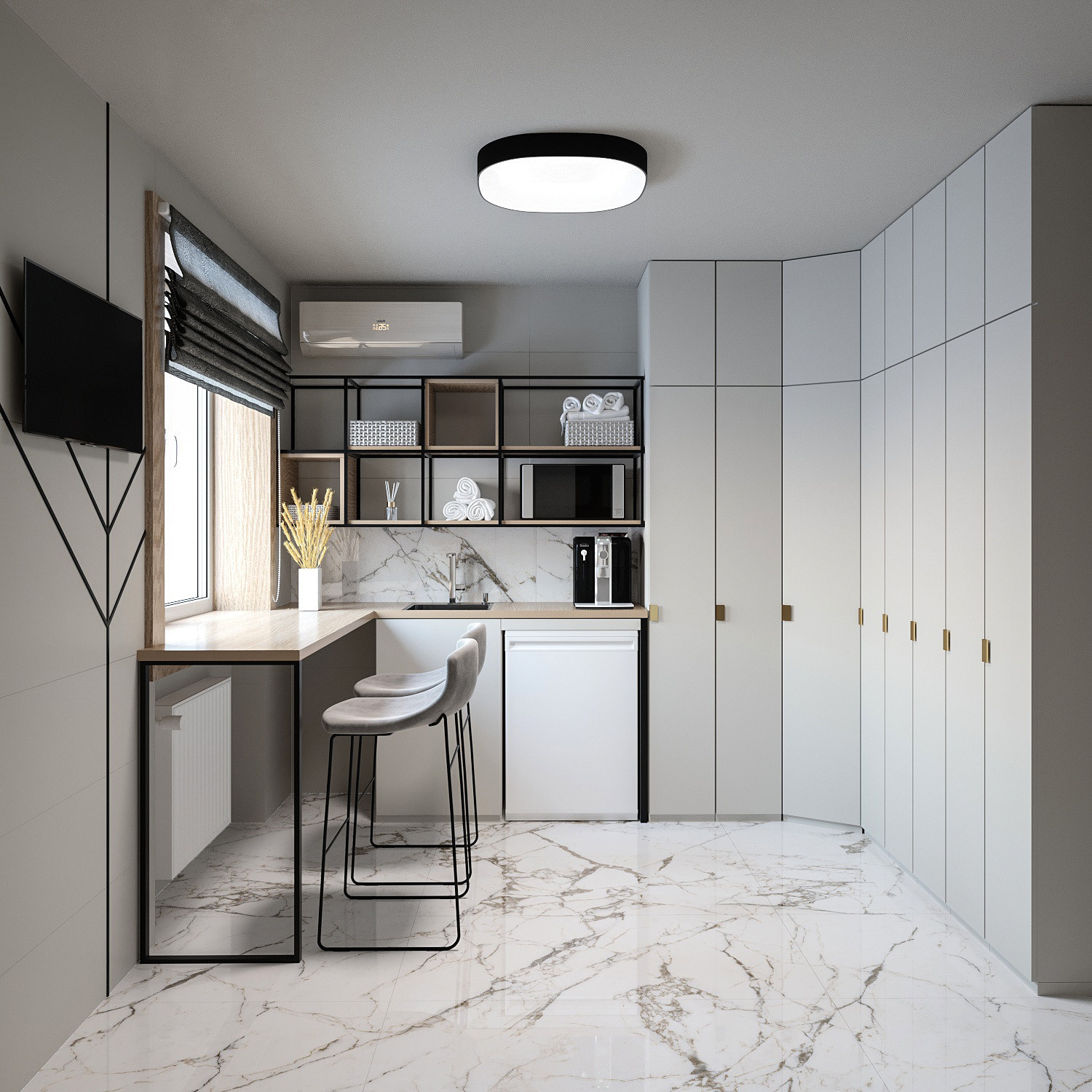 Косметология Момедовы. Архитектурно-дизайнерское бюро ROOMS