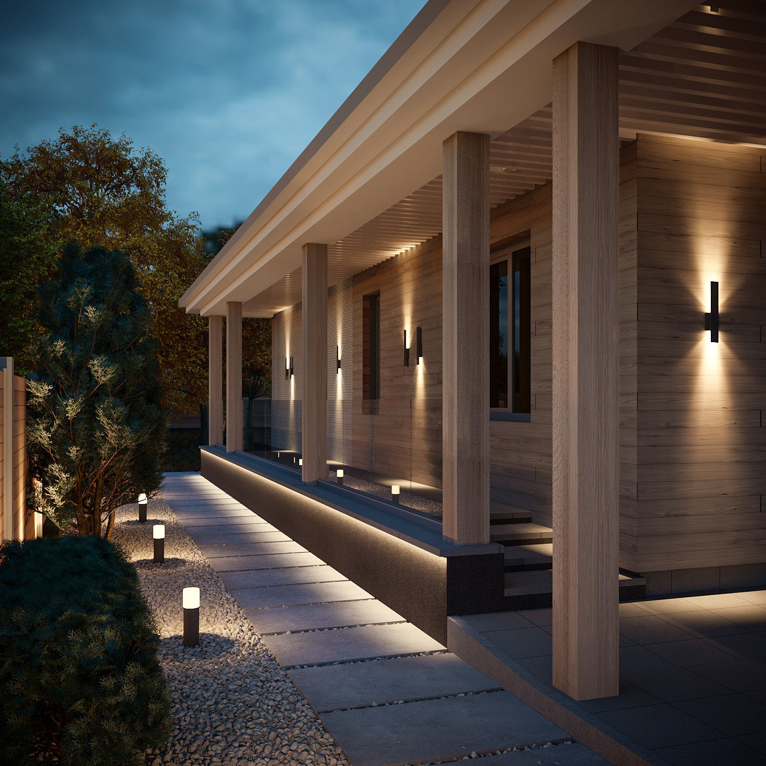 Дом Сахалин 100 м². Архитектурно-дизайнерское бюро ROOMS