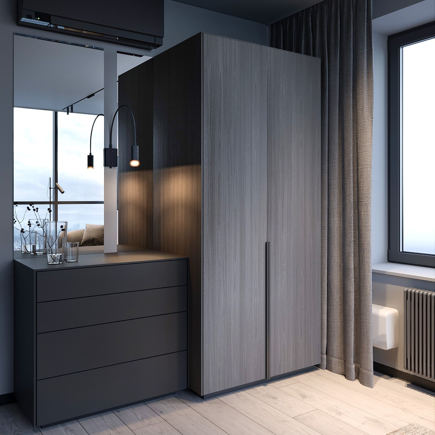 Квартира Дежнев Спартак (ДЛЯ САЙТА). Архитектурно-дизайнерское бюро ROOMS