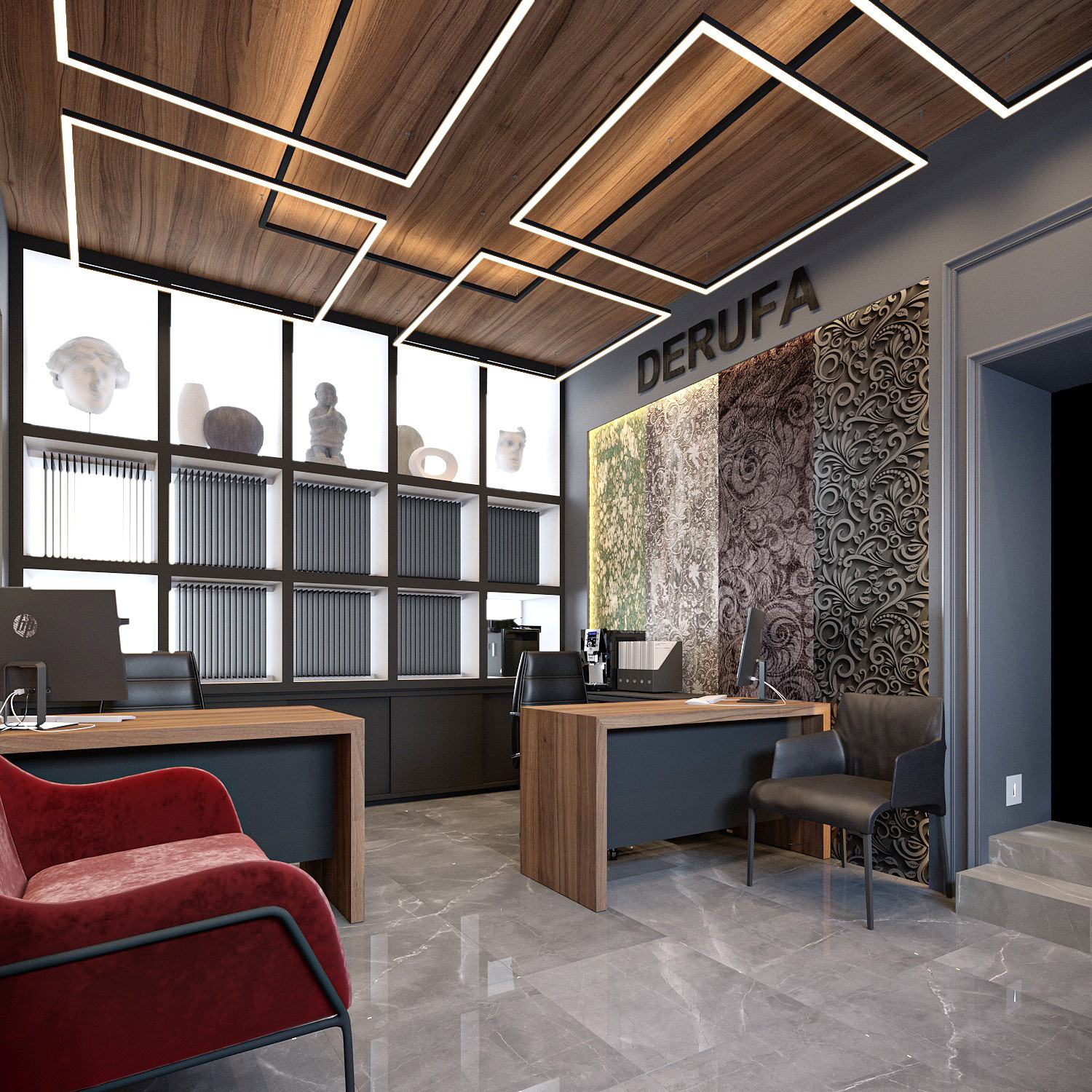 DERUFA. Архитектурно-дизайнерское бюро ROOMS