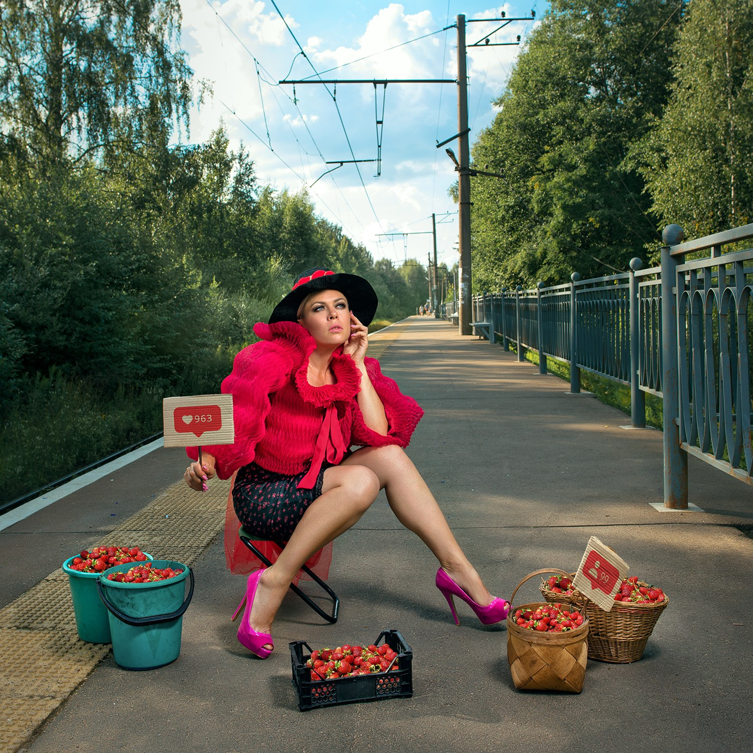 Проект Russian Glamour. Арт-фотограф Аша Маилз