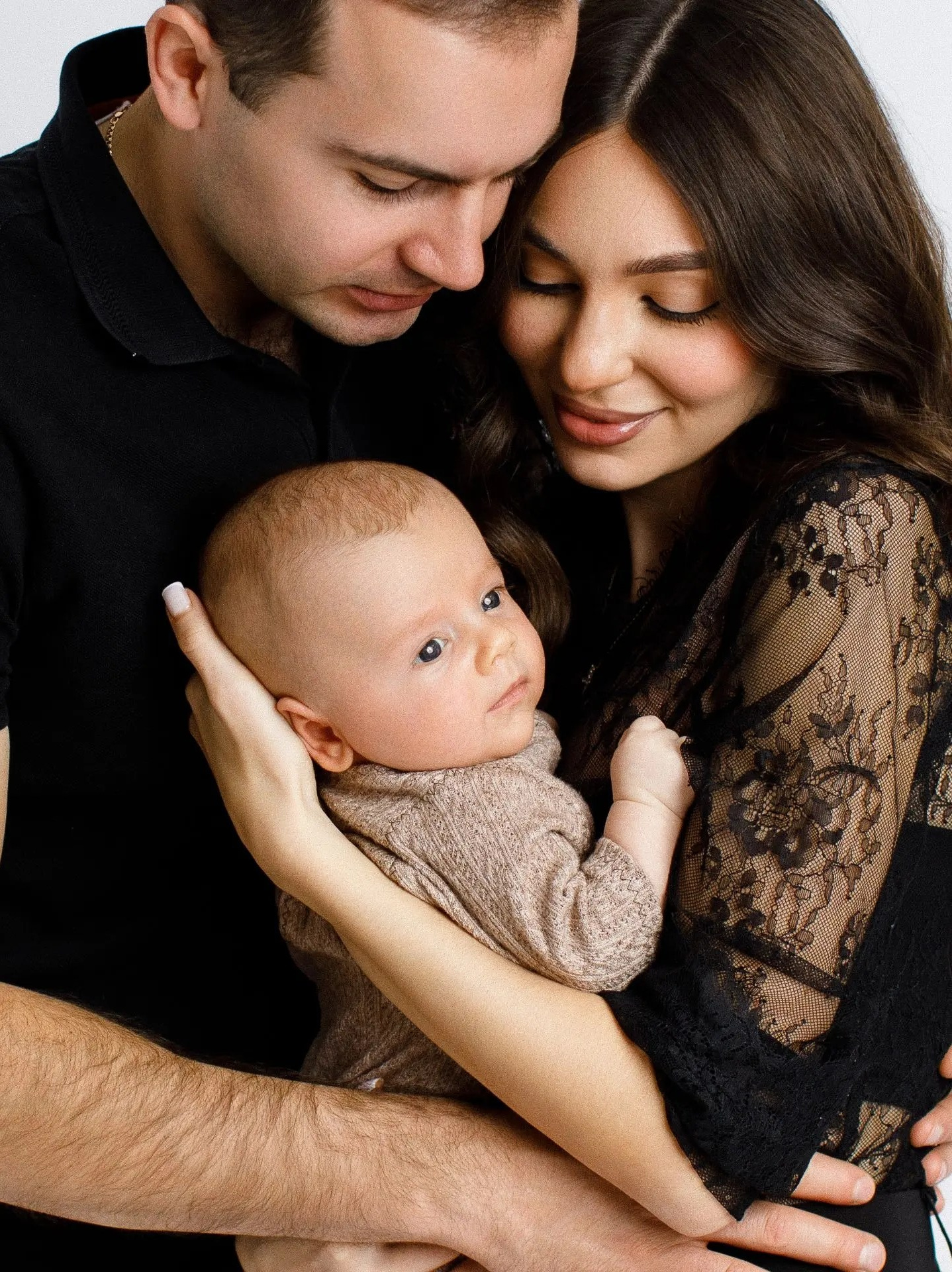 «Ничего лишнего» с 0 до 4 месяцев. Фотограф новорождённых и детей до года на КМВ