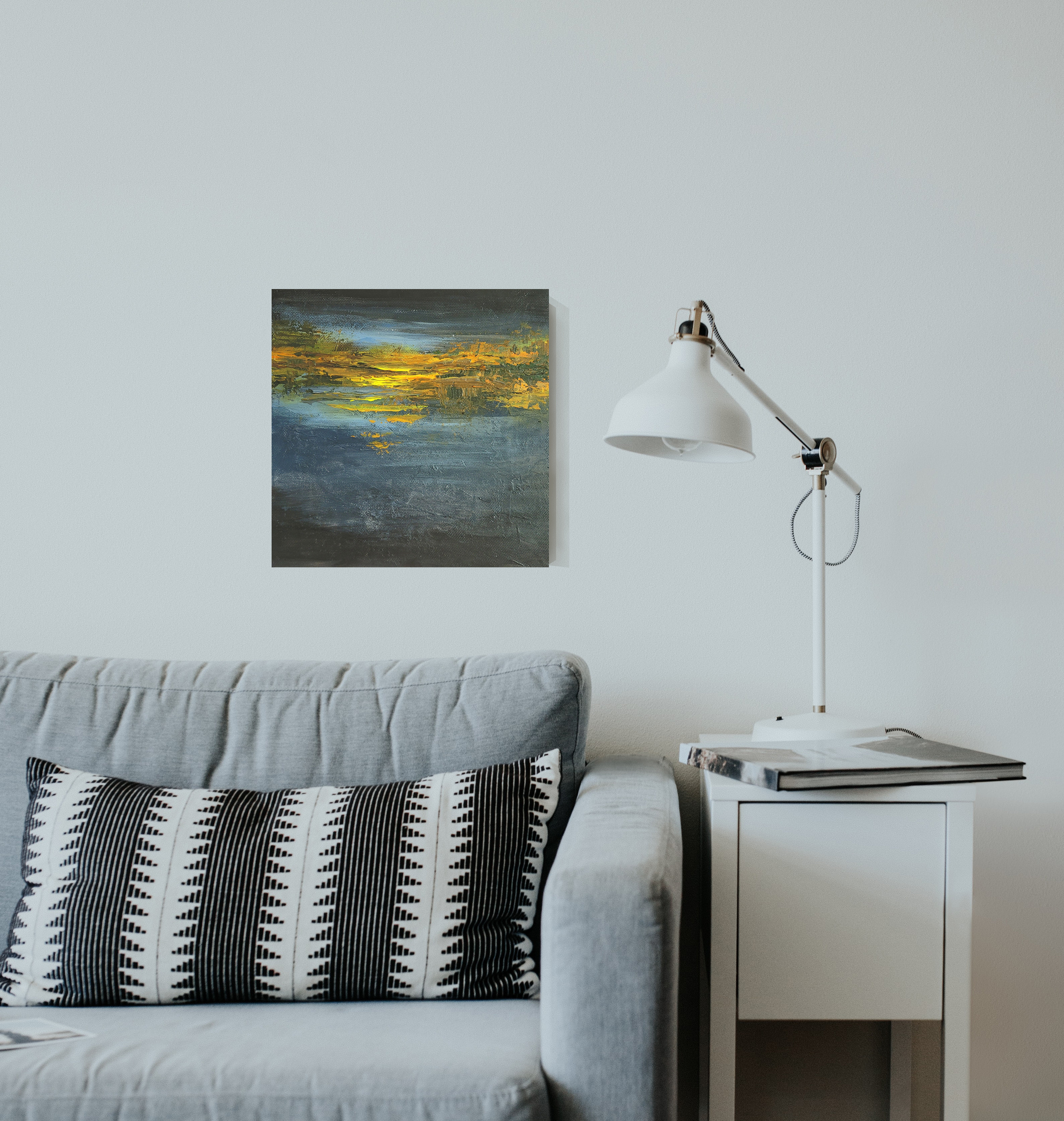 Abstraktion 2. Strukturierte Gemälde für den Innenraum