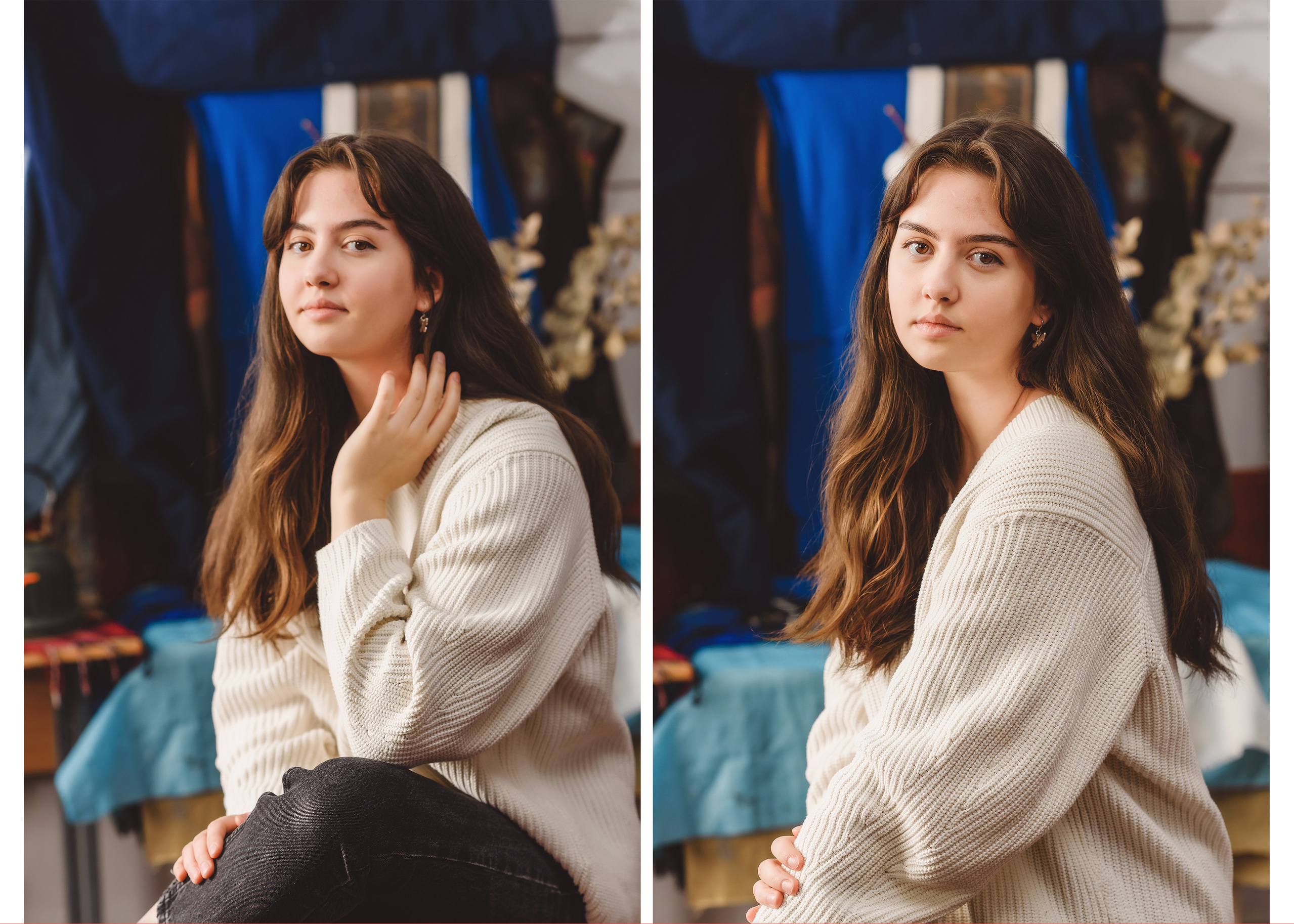 Портретная съёмка в школе 