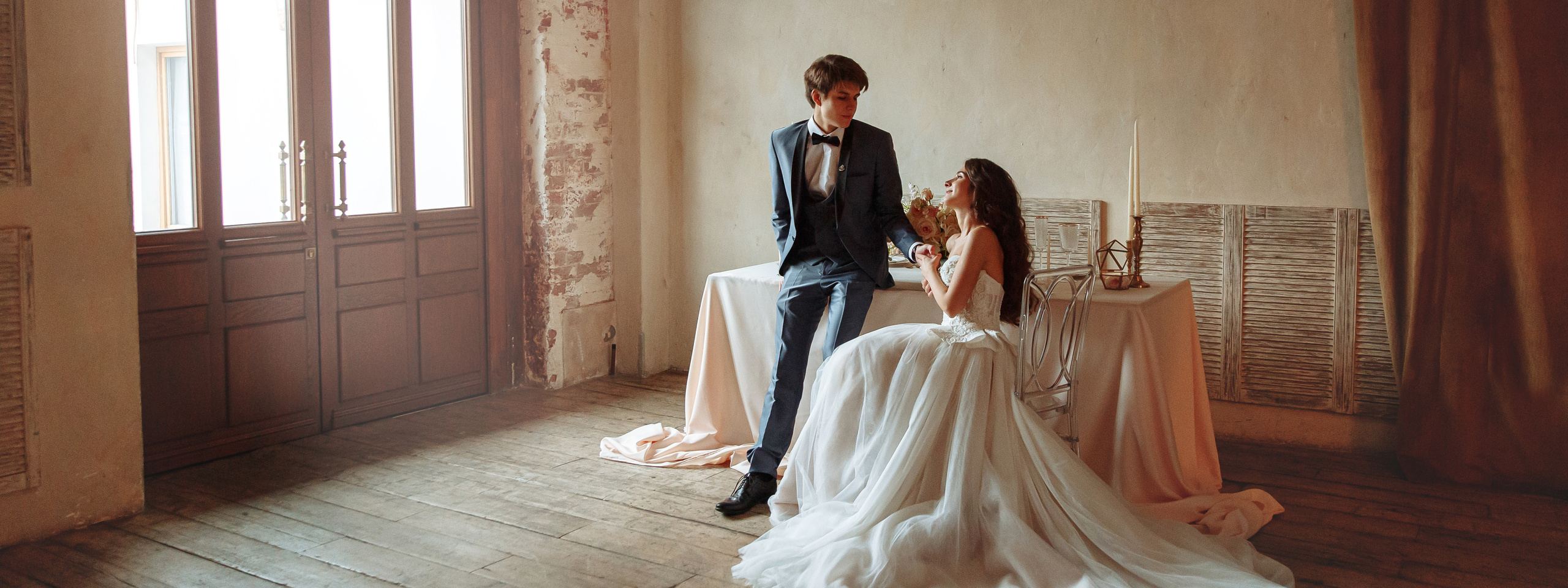 Свадебная фотосессия в студии на болотной площади Москва