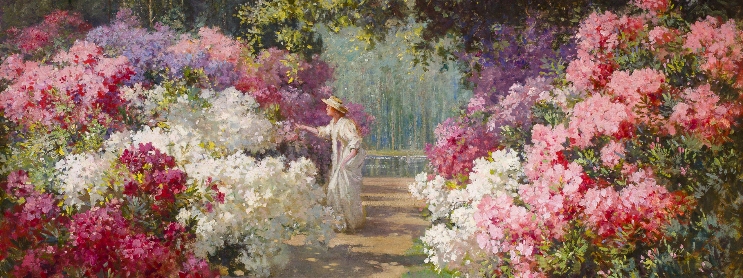 Съёмки в парках и садах Петербурга