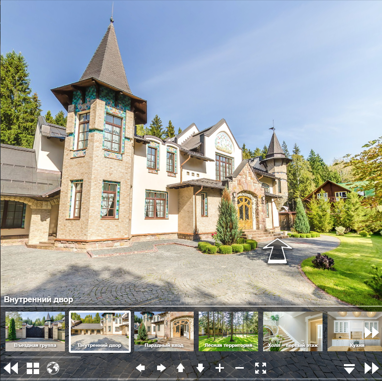 Создание виртуальных туров для загородной недвижимости. Интерьерная съёмка и виртуальные туры — Интерьерный фотограф Кузнецов Сергей (photopixiq)