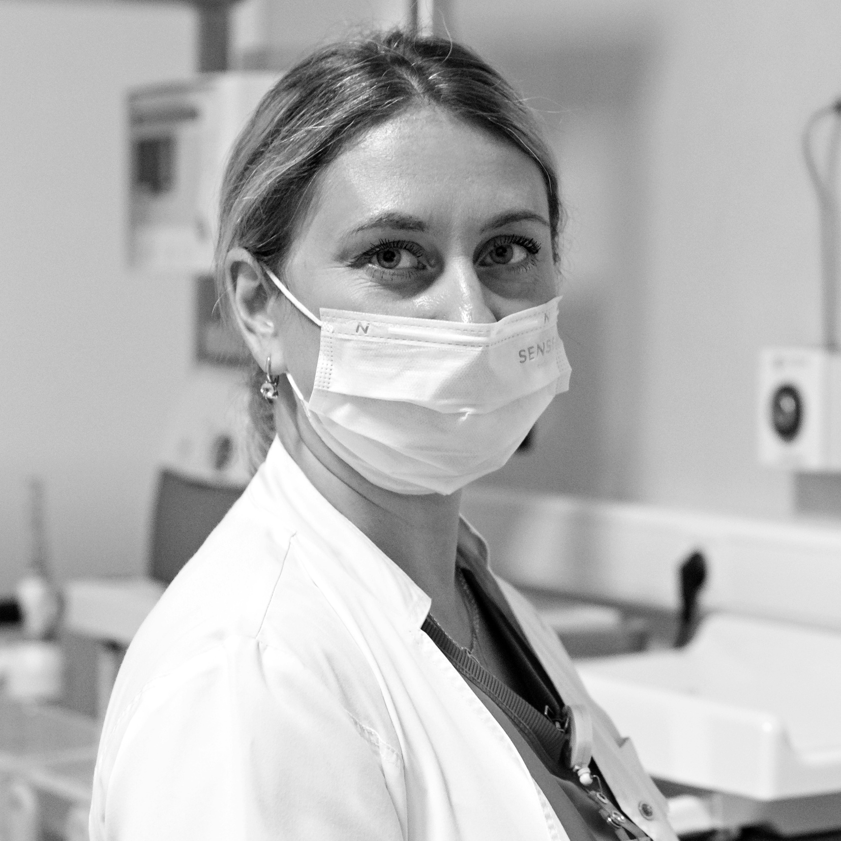 У истоков жизни: Кощеева Анна Юрьевна портрет чб