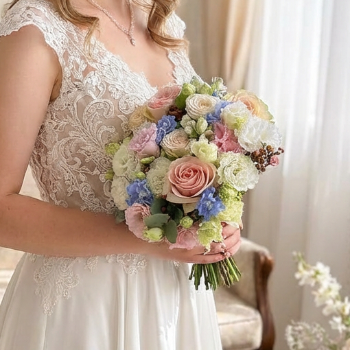 Свадебная флористика. Купить цветы с доставкой по Москве