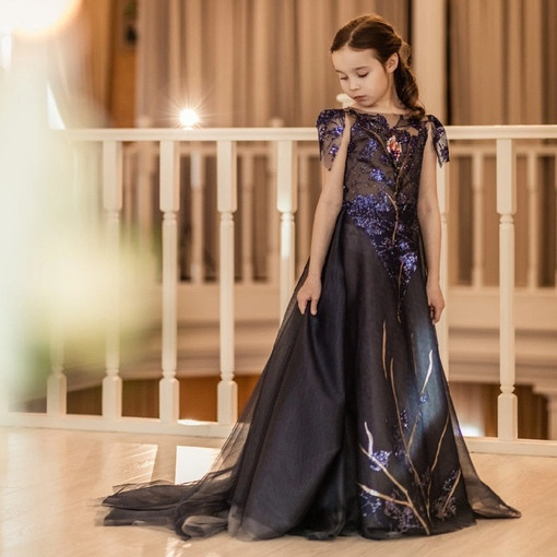 Детские. Ручные нарядные платья от дизайнера Галины Галвэл. Galina Galvel