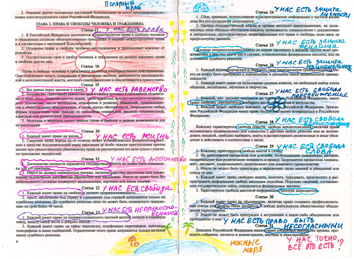 Поправки. Художница Ирина Гейнц