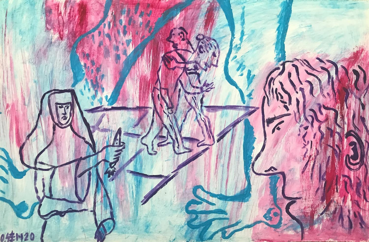 Three Rooms (Gallery 22, 2021). Artist Oleg Semenovykh