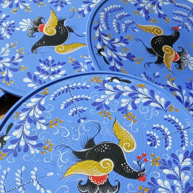 Сувениры и подарки с Ордынской росписью | Новосибирск