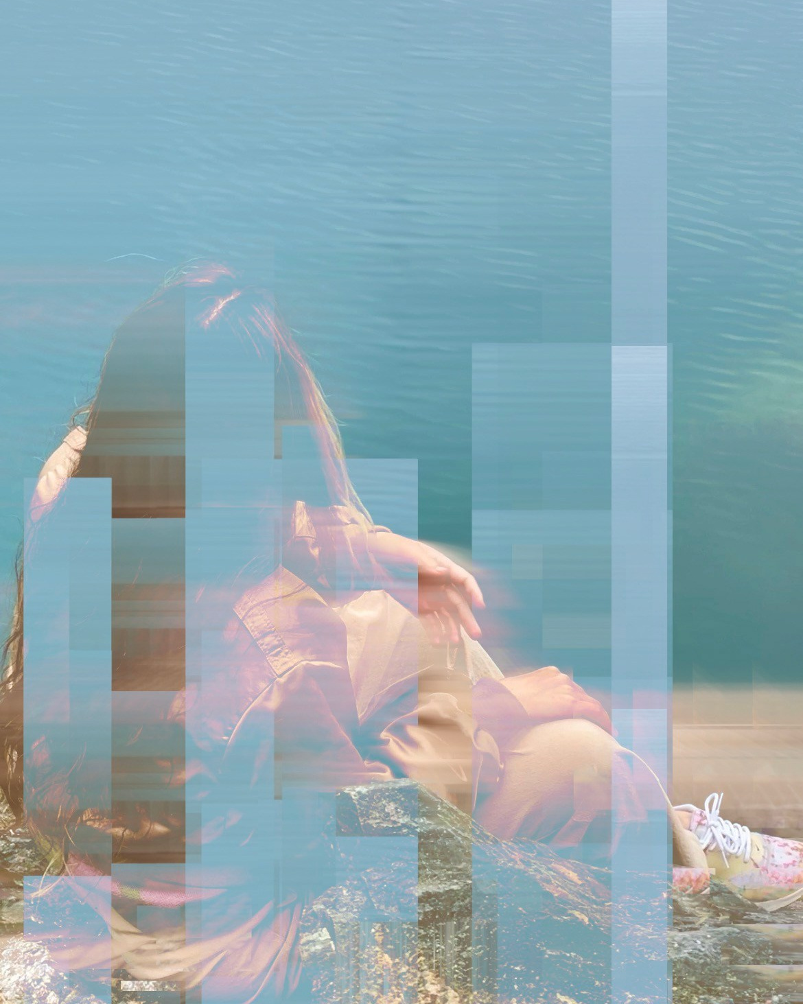 Серия артов, вдохновленная одноименной песней Perukua, женщина сливается с природой. MEMORY in NATURE | digital art gallery