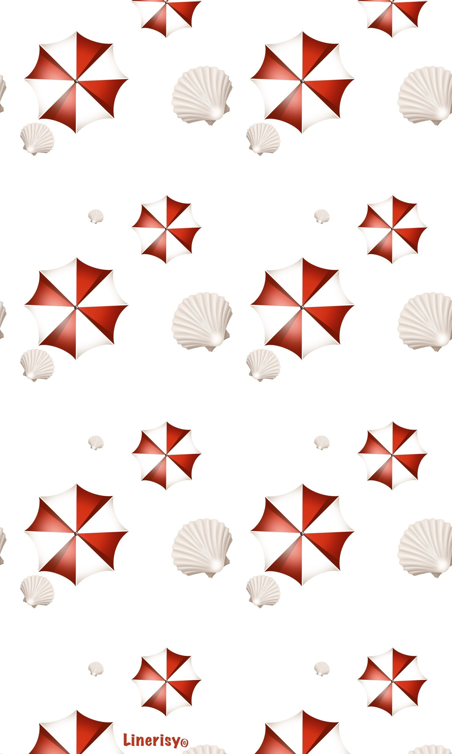 Морские паттерны. Художник-иллюстратор Евгения Бекренёва