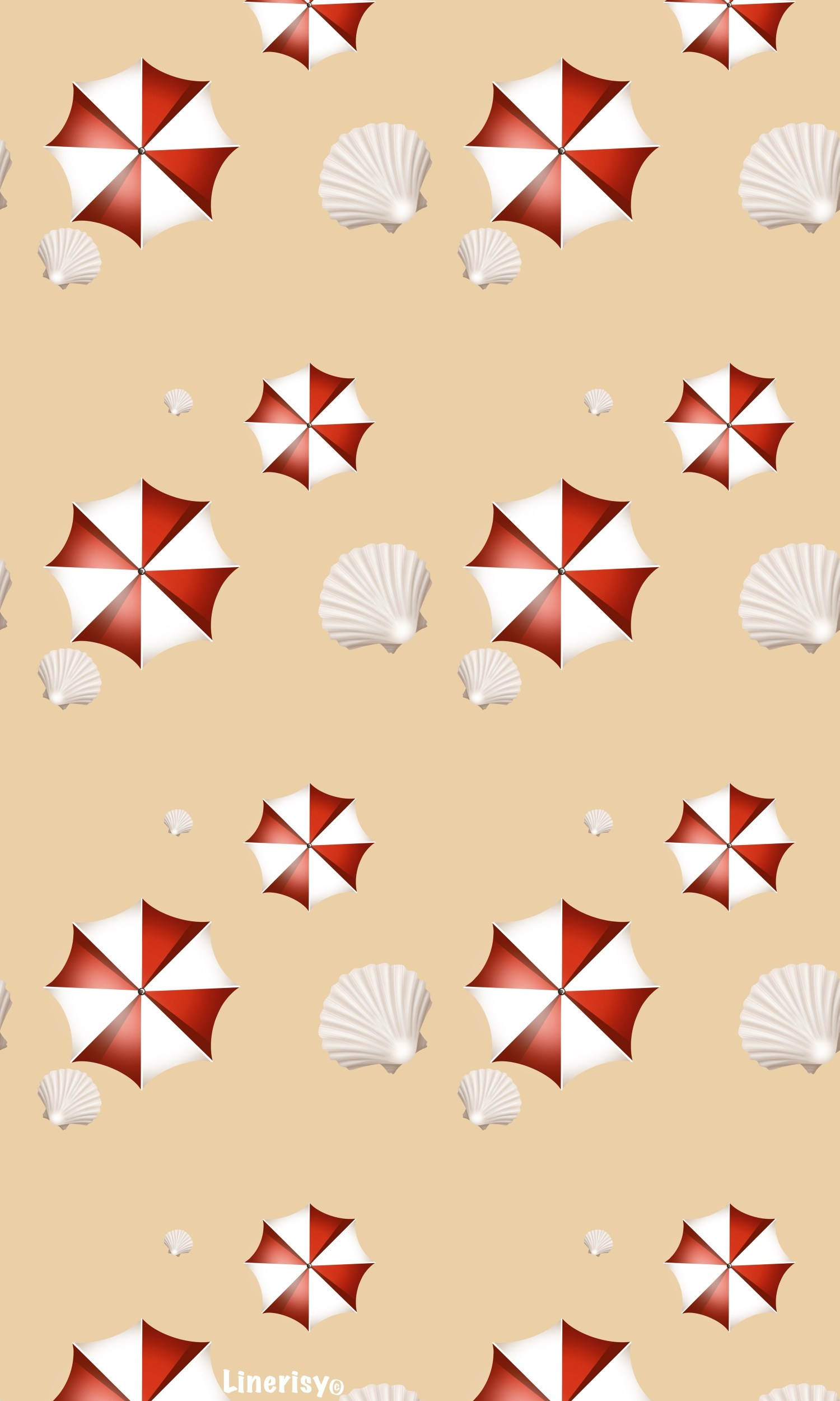 Морские паттерны. Художник-иллюстратор Евгения Бекренёва