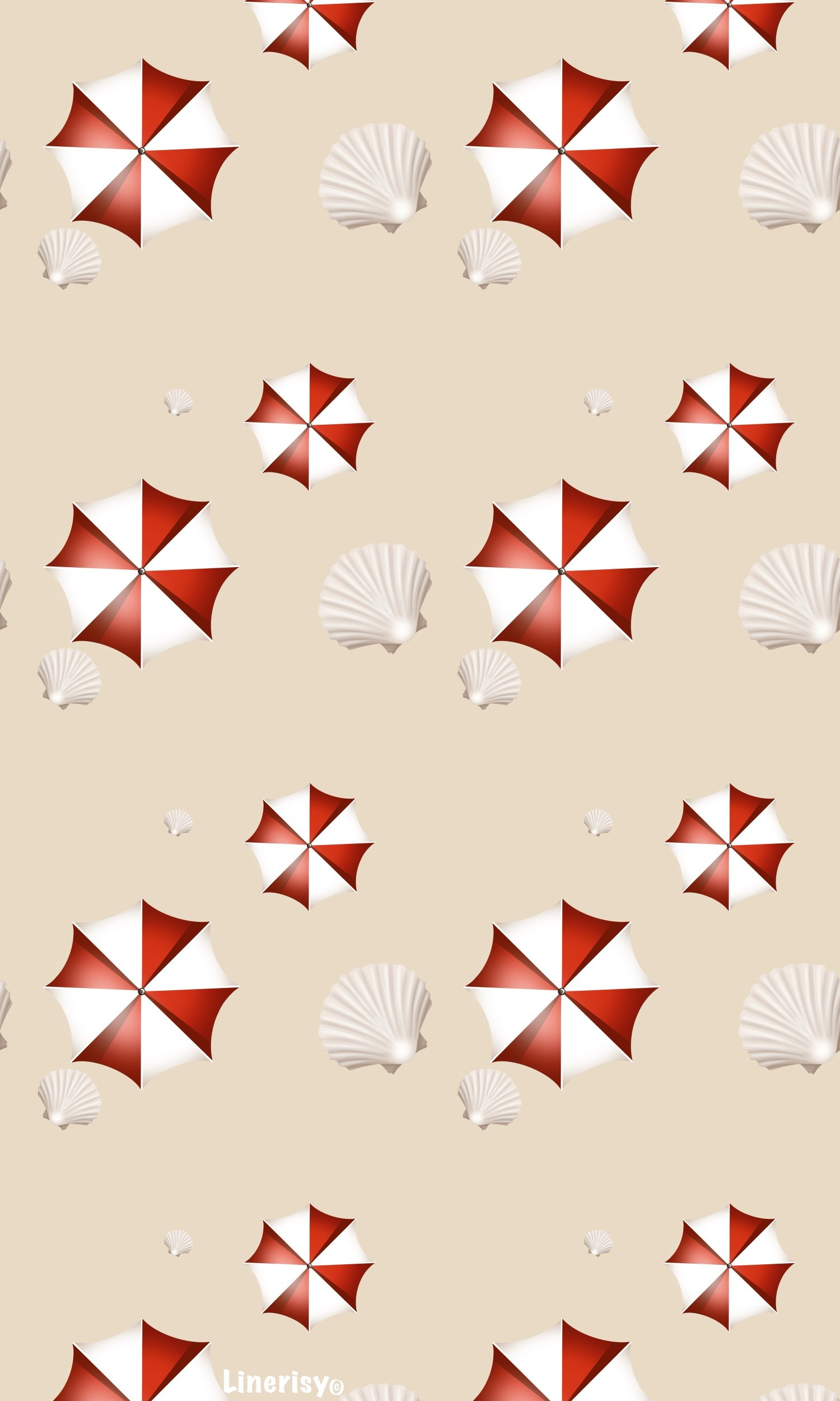 Морские паттерны. Художник-иллюстратор Евгения Бекренёва