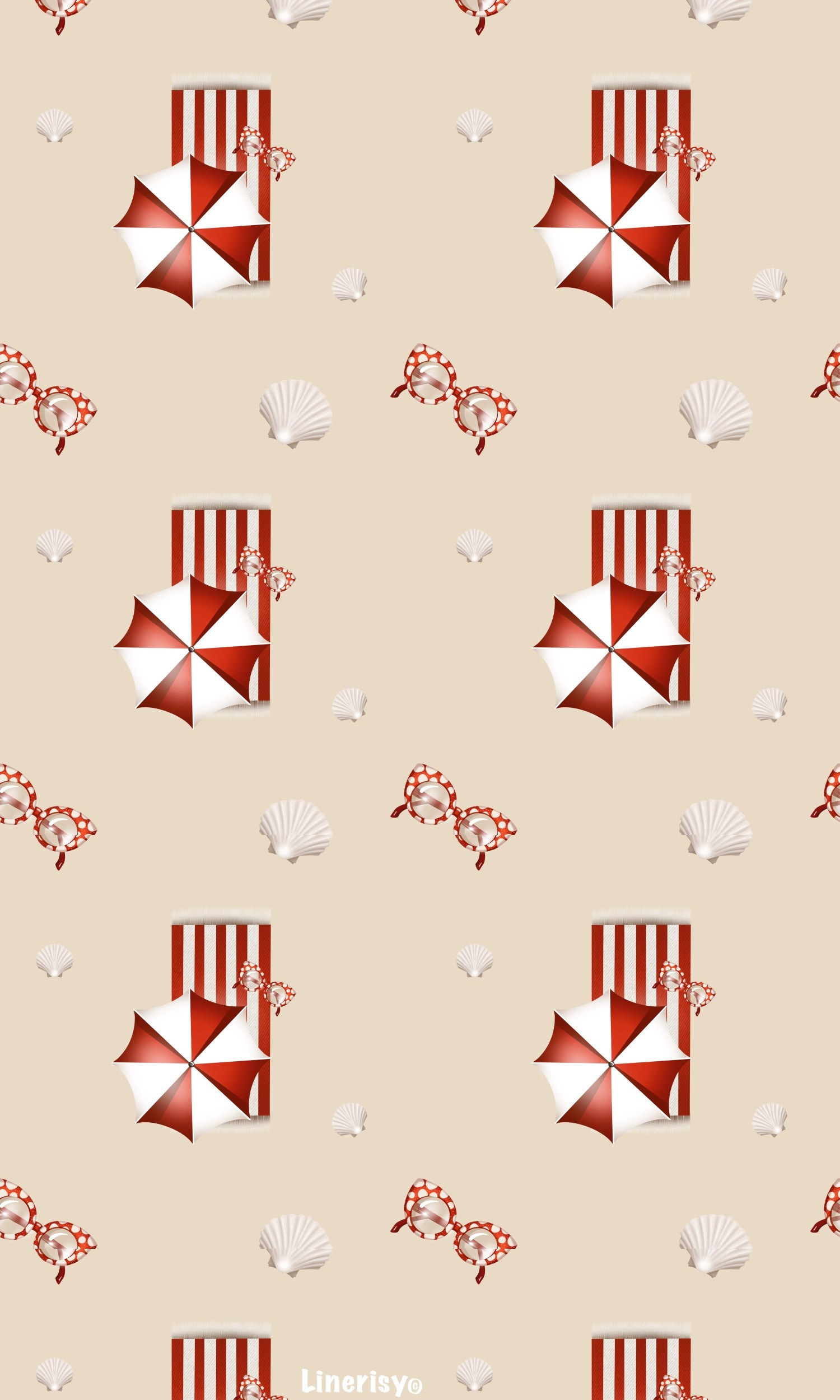 Морские паттерны. Художник-иллюстратор Евгения Бекренёва