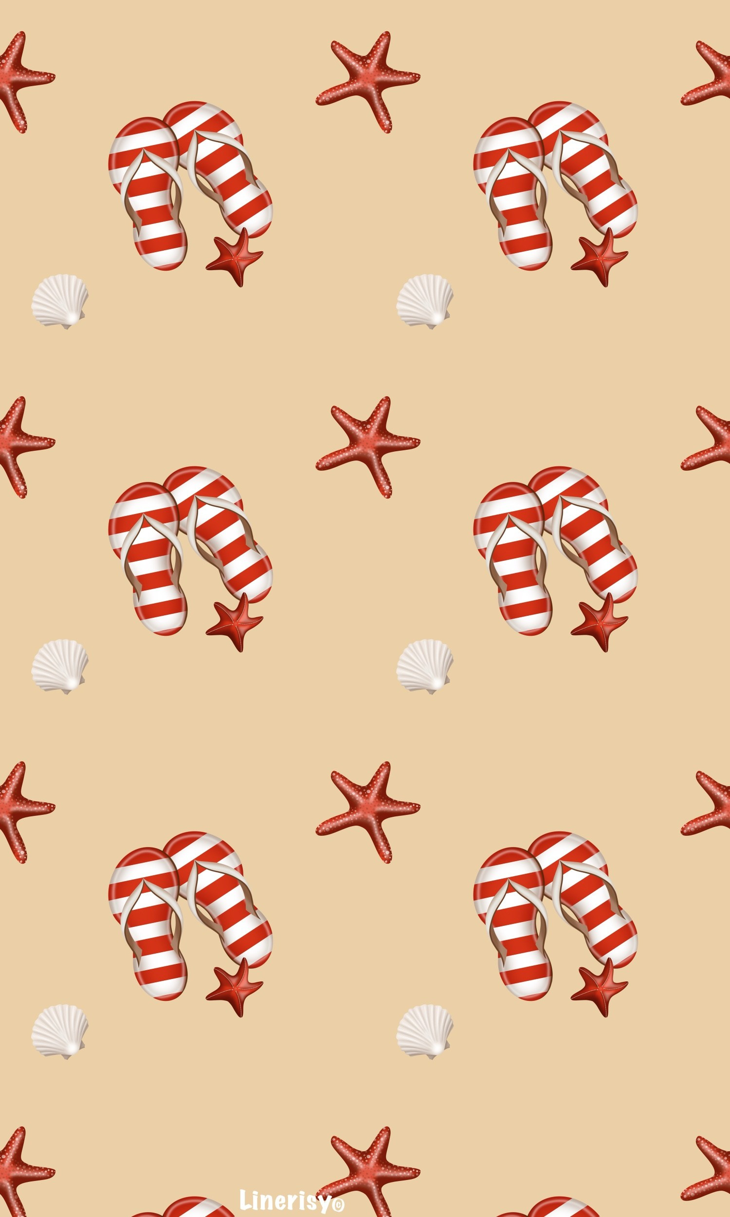 Морские паттерны. Художник-иллюстратор Евгения Бекренёва