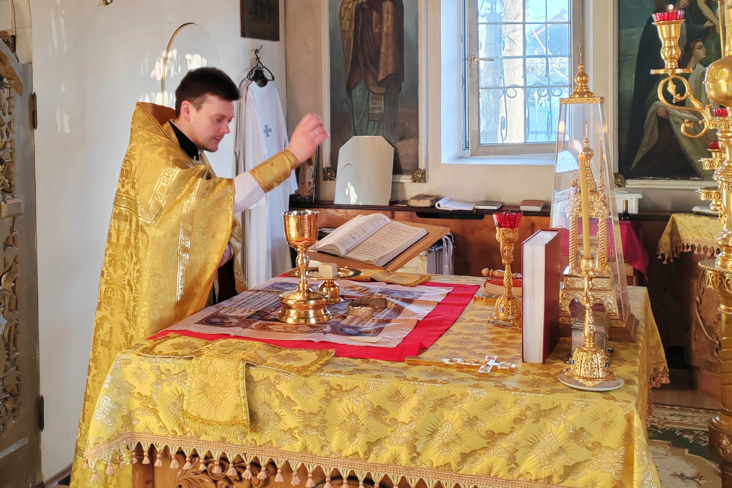 СЪЕМКИ — 2024. Антон и Татьяна Денисенко — В храме