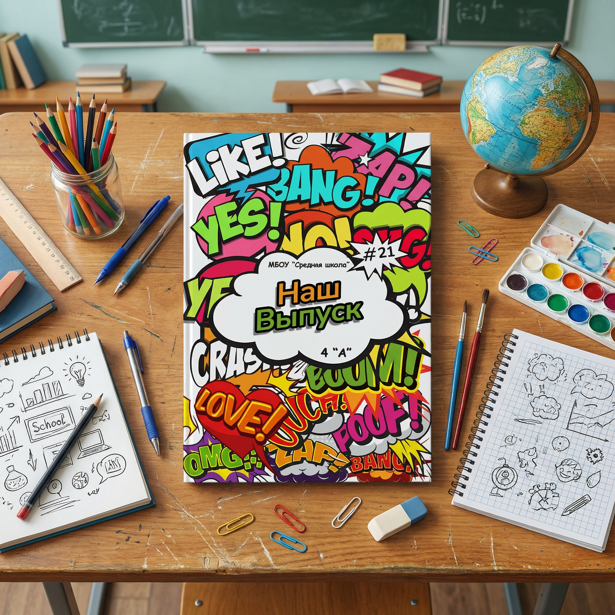 Дизайны. Дизайны, psd шаблоны школьных и выпускных альбомов и обложек