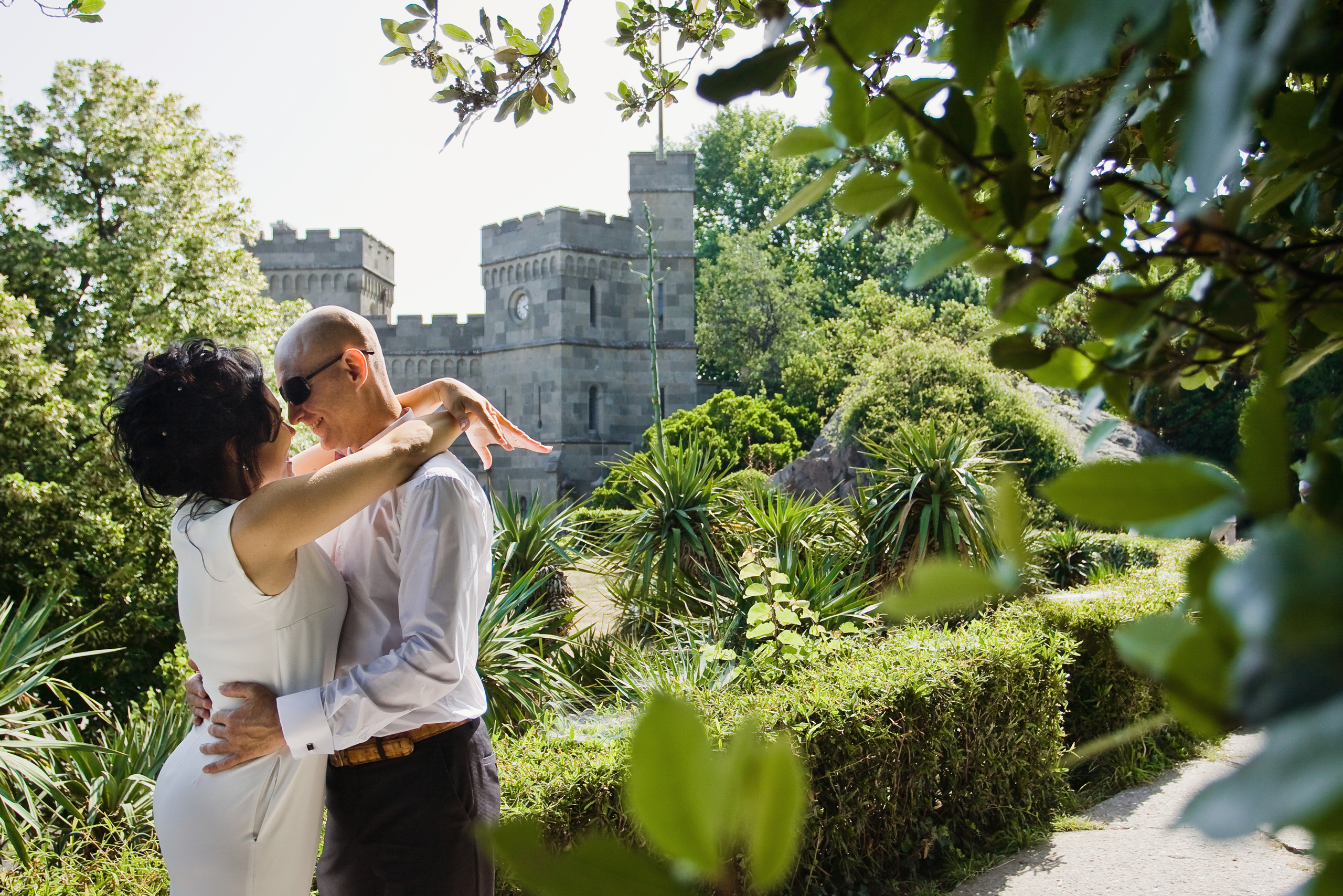 Фотосессия в парке Воронцовского дворца. Профессиональный фотограф в Ялте — Вячеслава Калинина