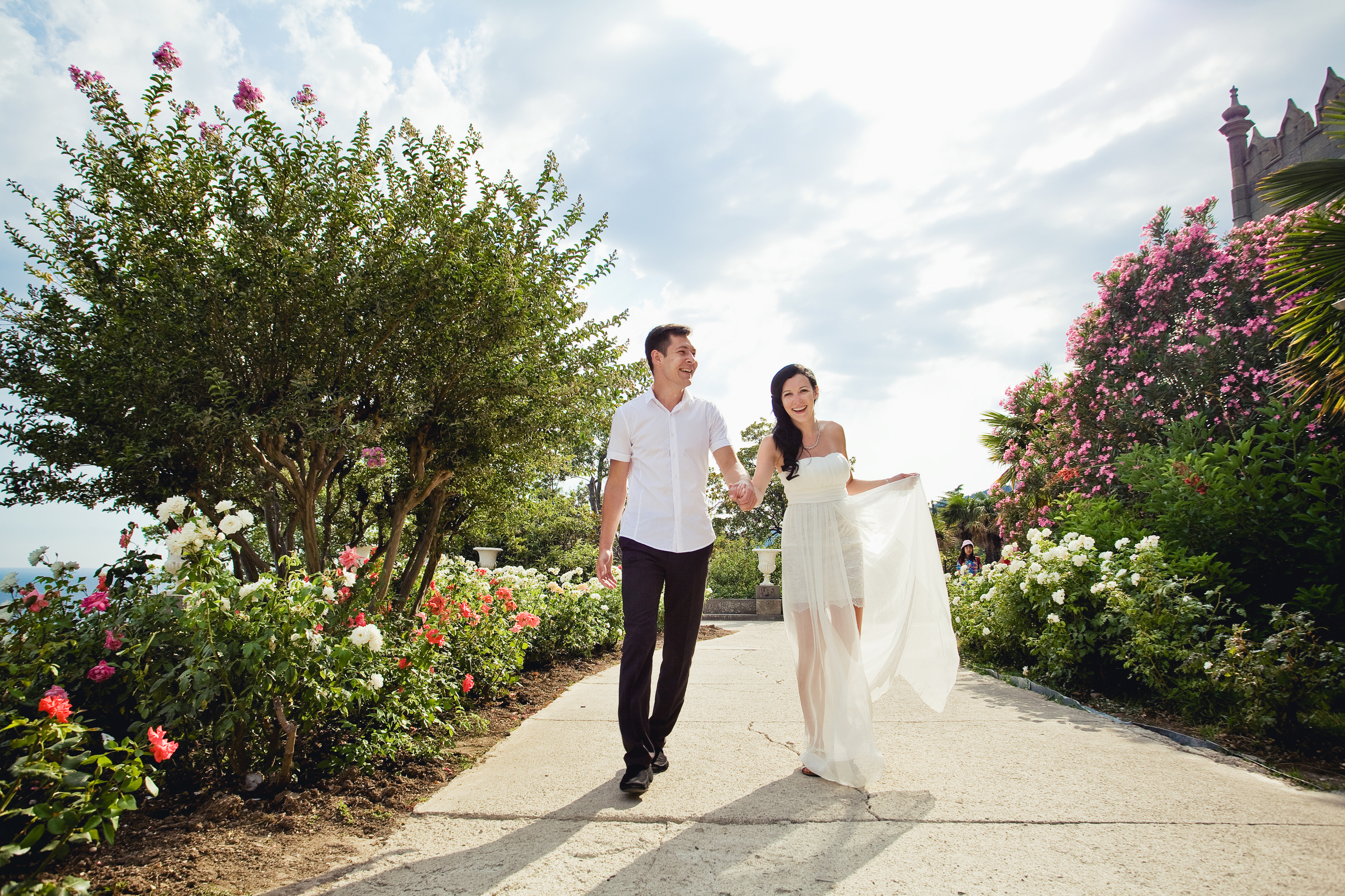 Фотосессия в парке Воронцовского дворца. Профессиональный фотограф в Ялте — Вячеслава Калинина