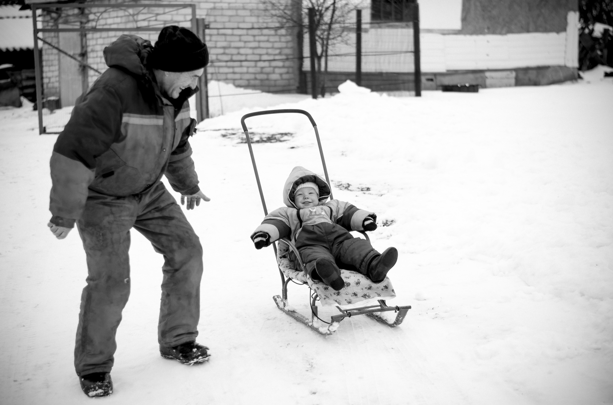 Серия работ «С дедом в деревне». Фотографы в Орле Шестопаловы Юлия и Юрий