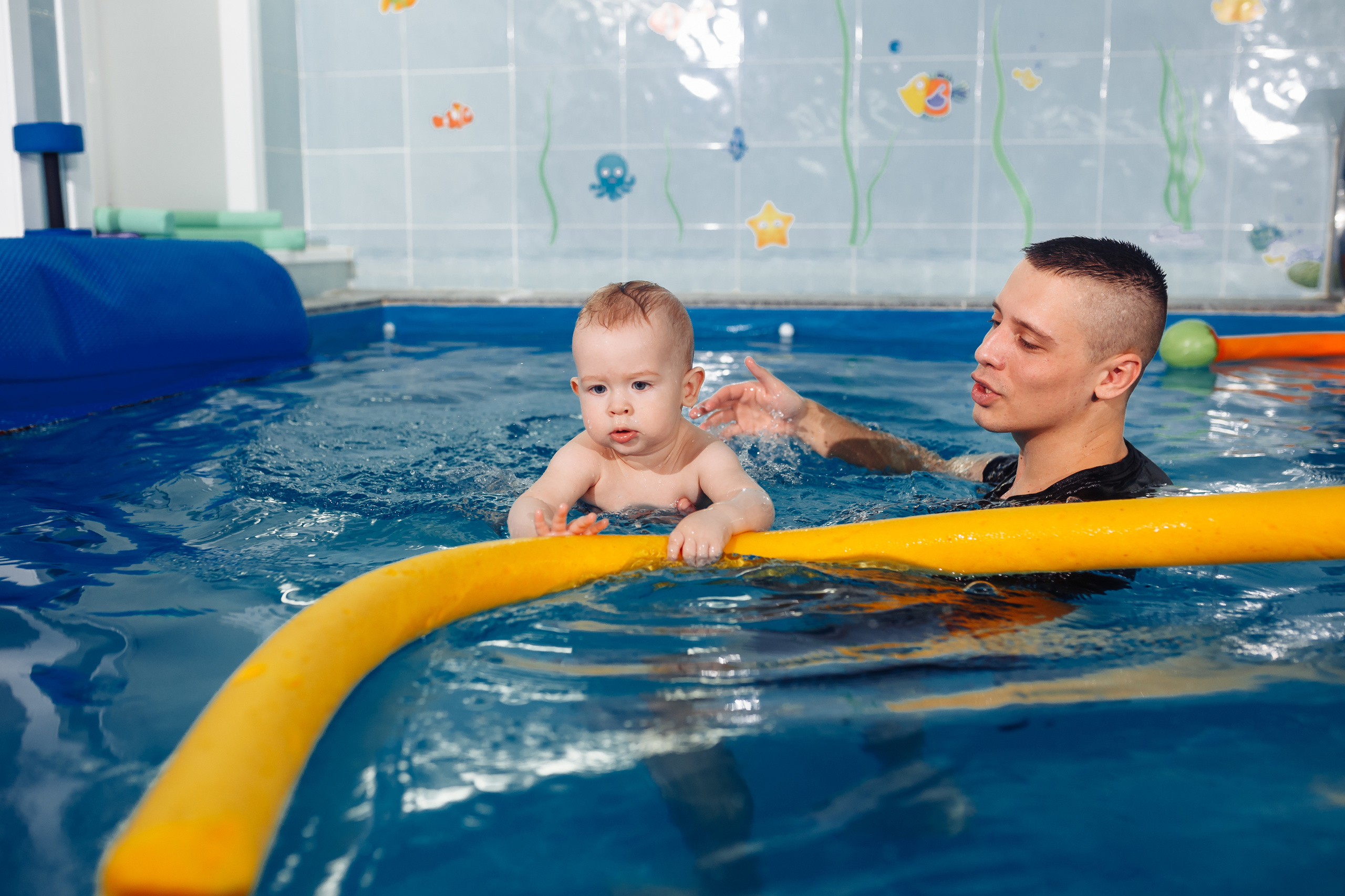 А сын то любит плавать. Свадебный фотограф Ерхов Антон