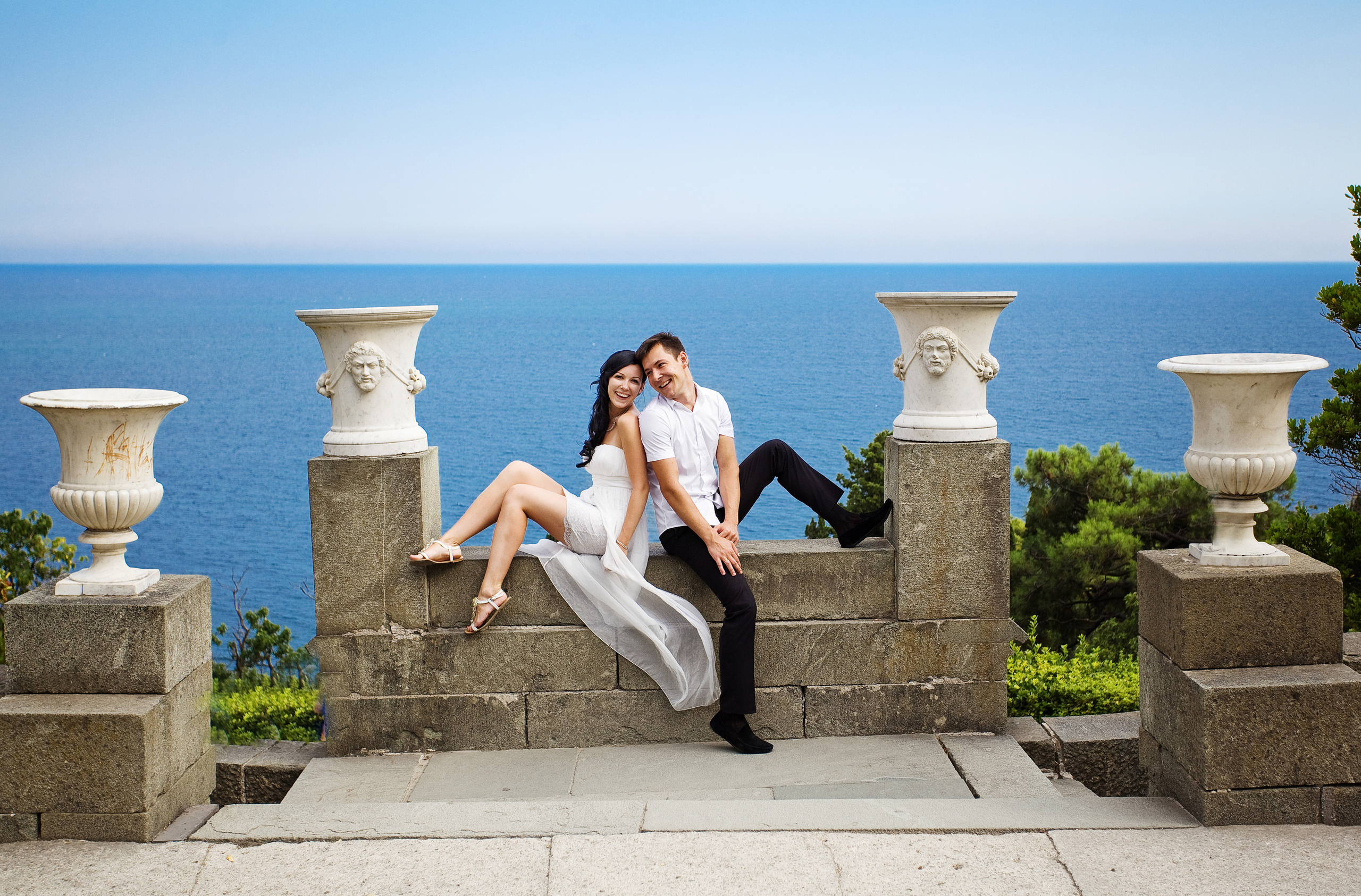 Фотосессия в парке Воронцовского дворца. Профессиональный фотограф в Ялте — Вячеслава Калинина