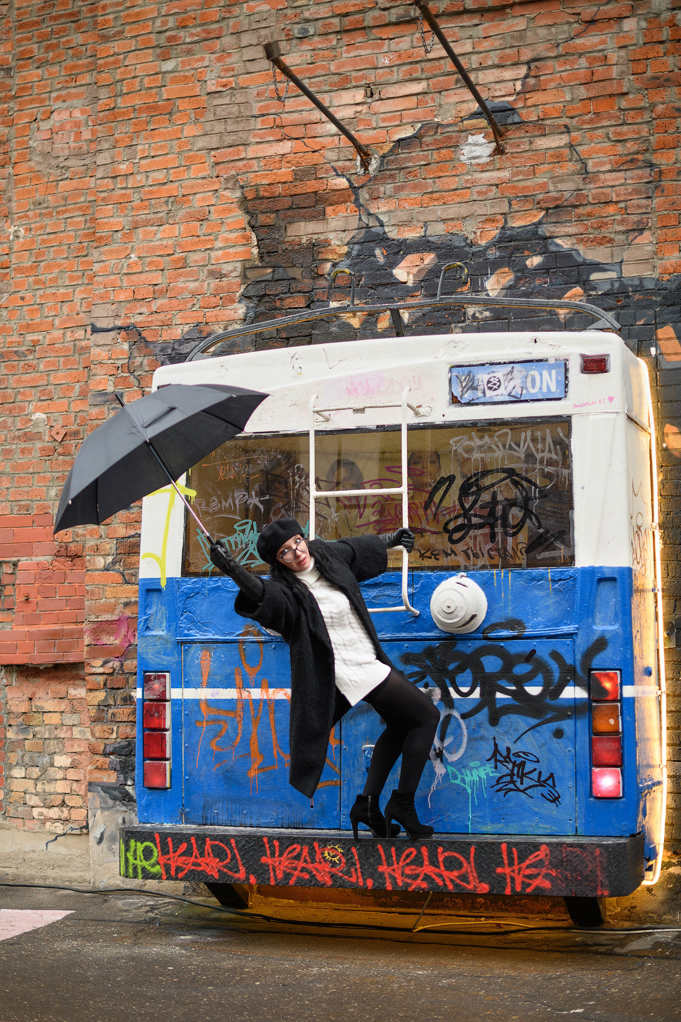 Фотоистория разминка для модели