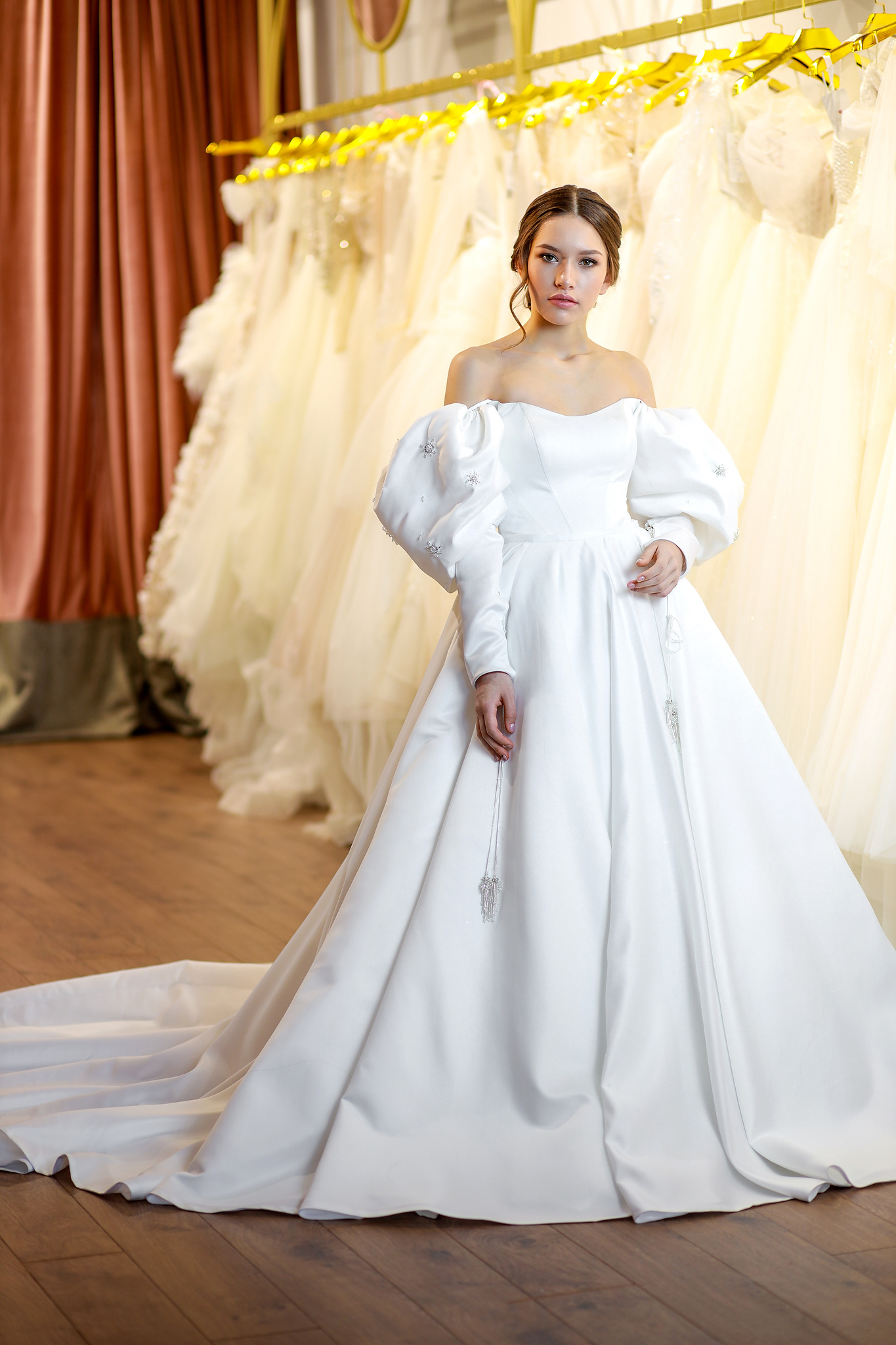 Съёмка для свадебного салона «Boudoir». Фотограф Антон Никандров